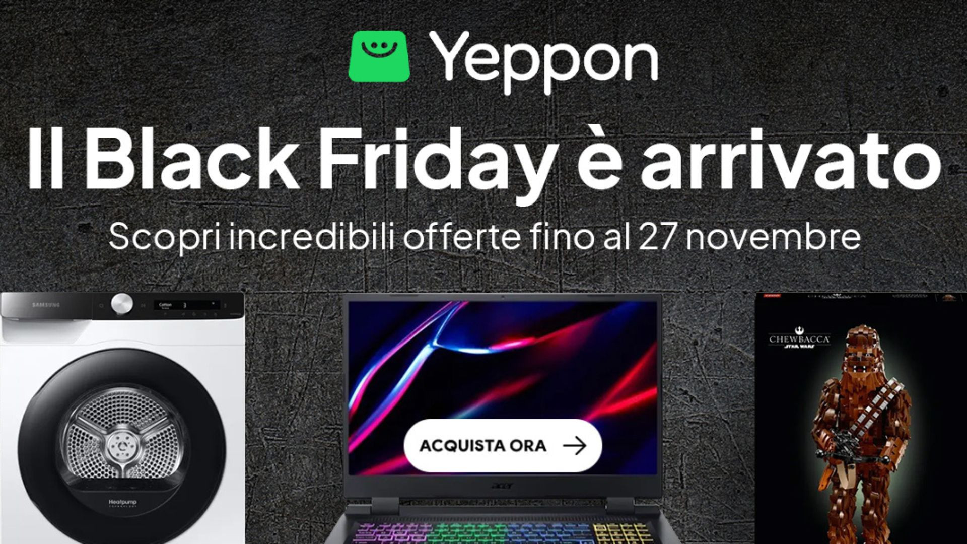 Black Friday Yeppon 14 giorni di super offerte! Tom's Hardware
