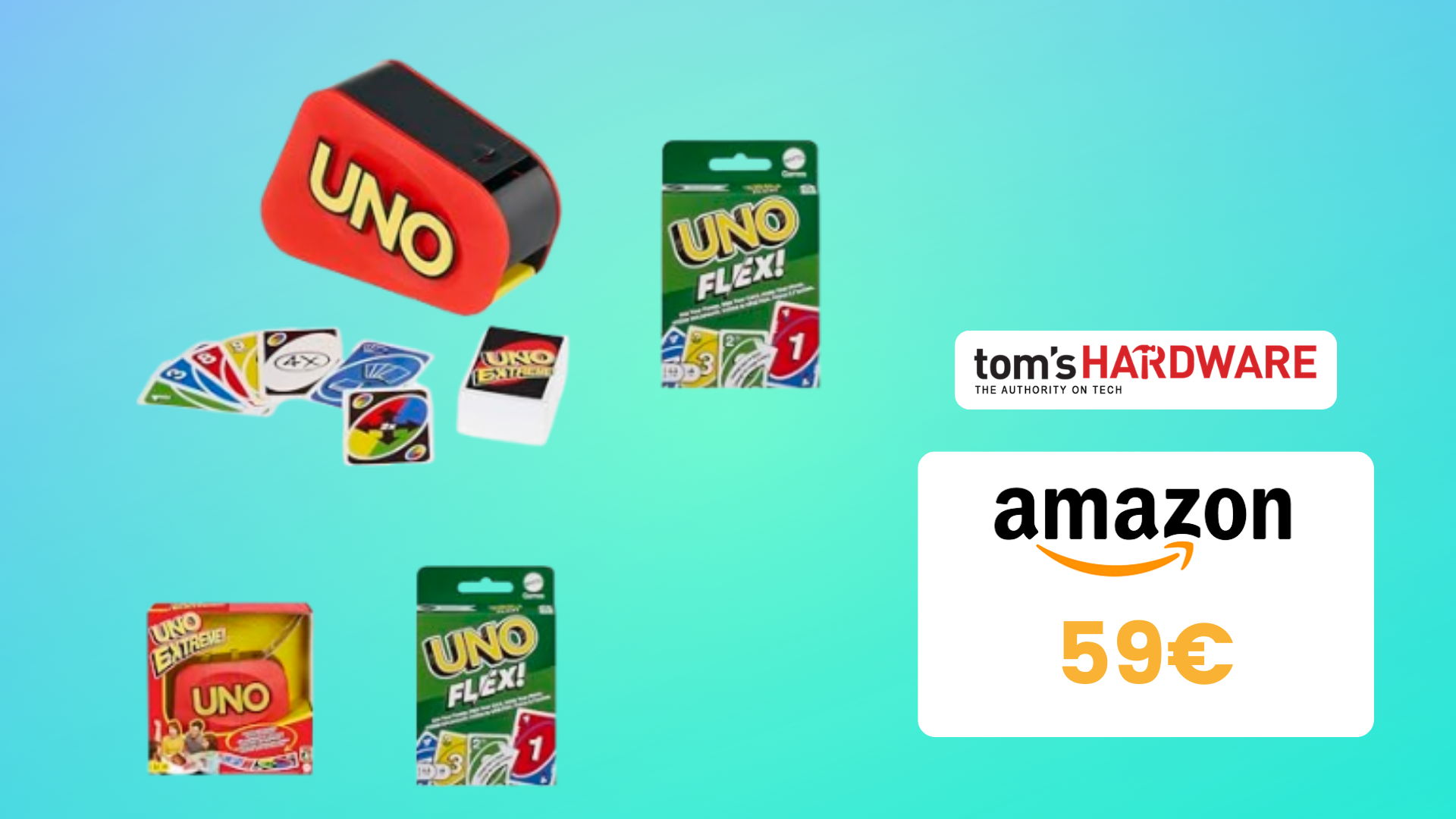 UNO! Il famoso gioco di carte in edizione speciale a un prezzo PAZZESCO! Tom