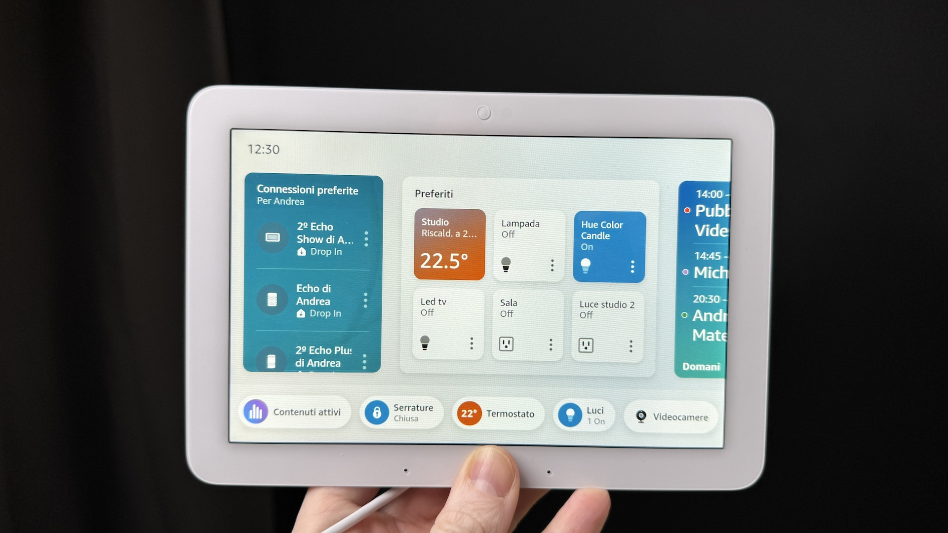 Amazon Echo Hub, il centro di controllo della casa domotica Test