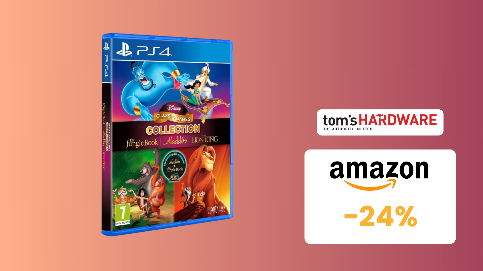 BELLISSIMA Disney Classic Games Collection per PS4 in SCONTO a 13 ...