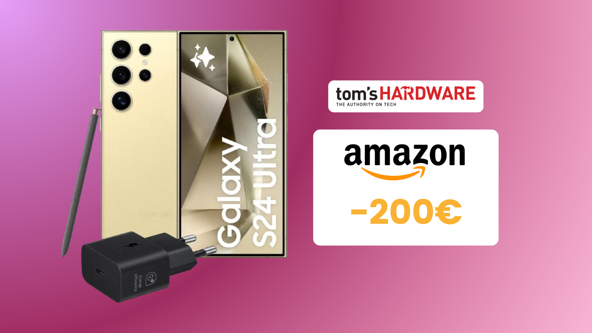 200€ di SCONTO sul top di gamma Samsung Galaxy S24 Ultra! - Tom's Hardware
