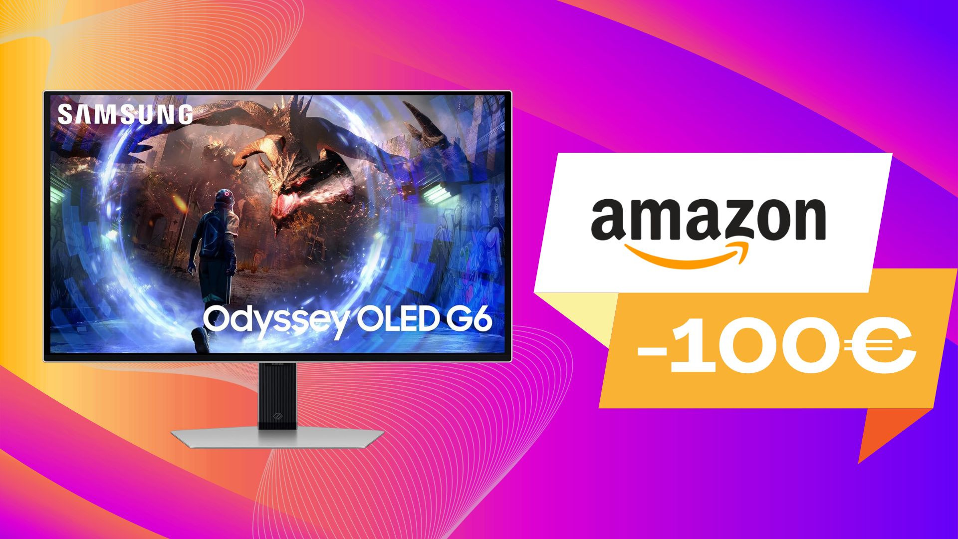 RIVOLUZIONE dei colori con il monitor da gaming Samsung Odyssey OLED G6 ...