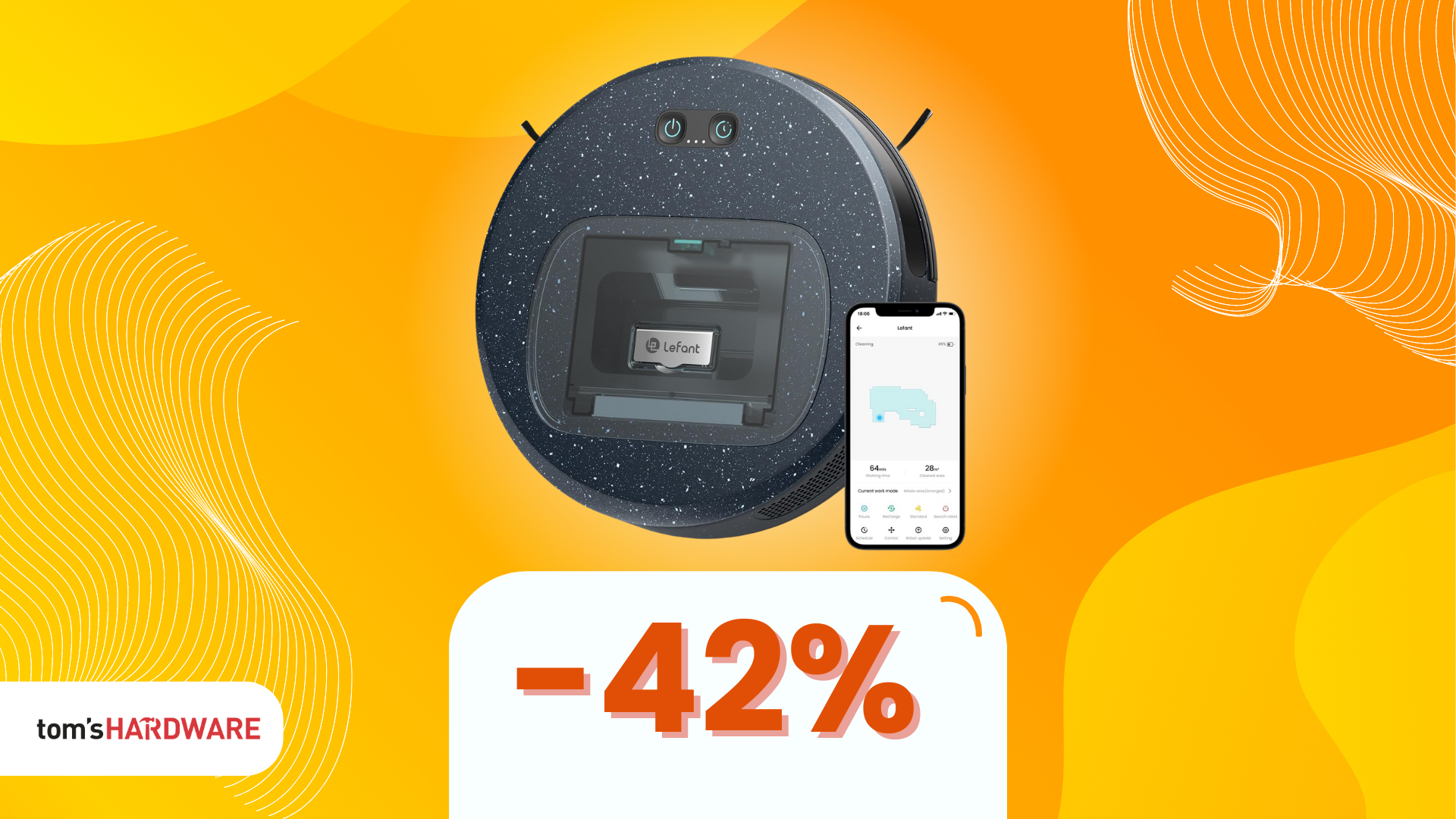 もう家で掃除する必要はありません！必要なのは LEFANT F1 だけです。衝撃価格です! (-42%)