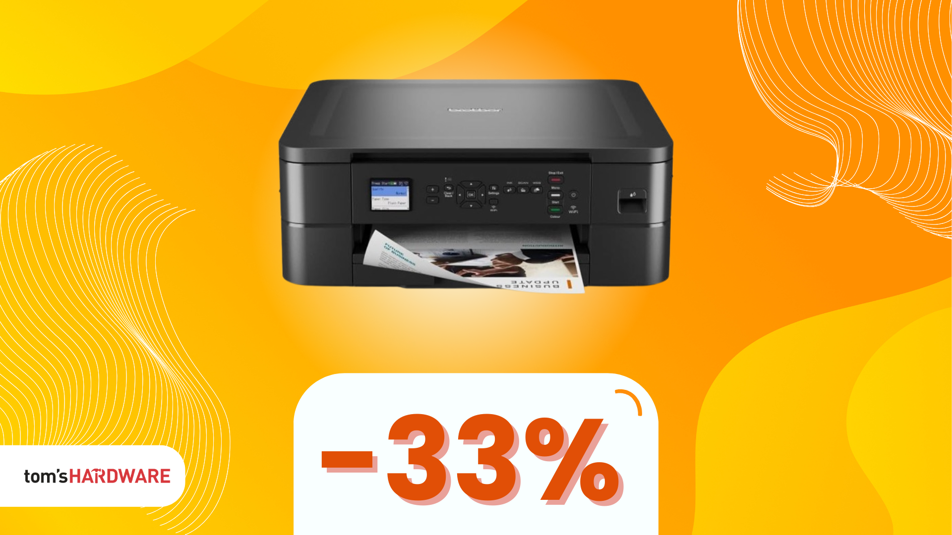 Stampante Brother DCPJ1050DW: Multifunzione Wireless Con Stampa Fronte/retro - Foto 10