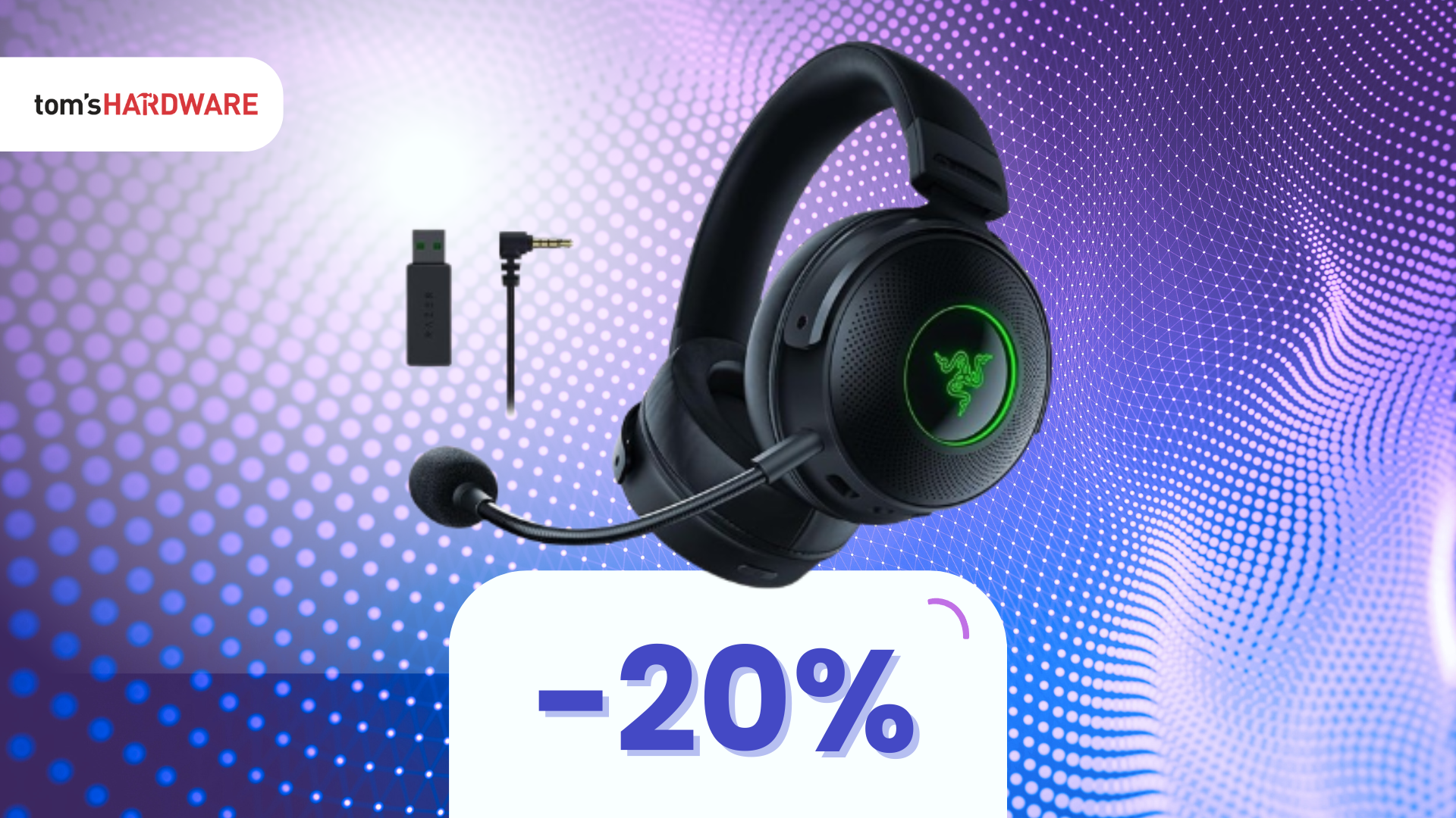 Microfono Originale Per Cuffie Razer Kraken V3 HyperSense - Ricambio Con Cancellazione Rumore, 3.5mm - Foto 5