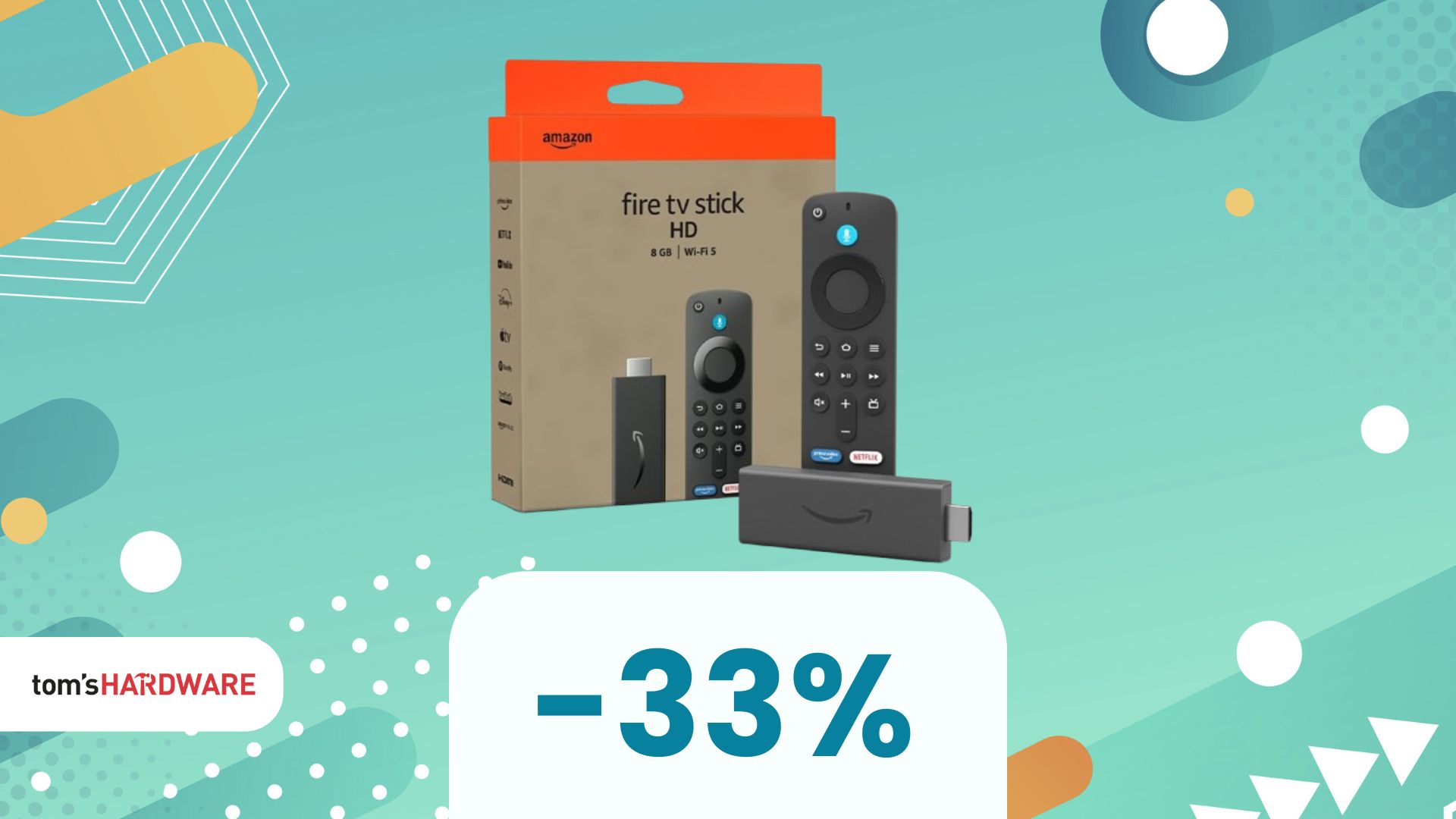Con una Fire TV Stick non smartizzi solo la TV. Oggi il modello HD costa meno di 30€