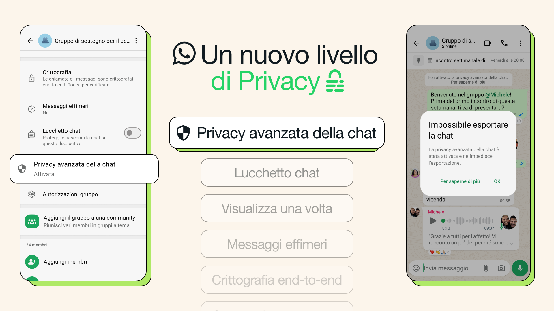 WhatsApp, la nuova funzione protegge le vostre chat (anche dall'IA)