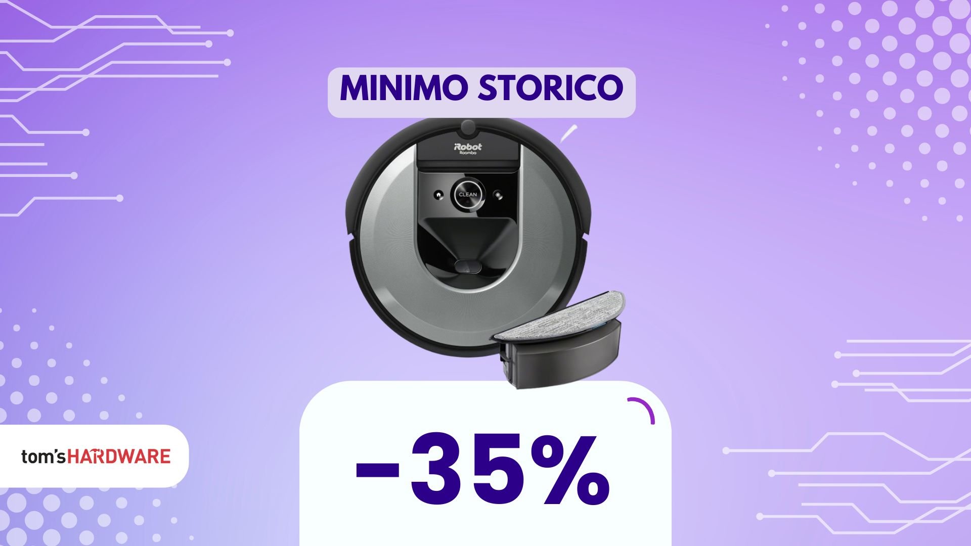 iRobot sotto i 400€ che sfida la concorrenza agguerrita dei robot aspirapolvere
