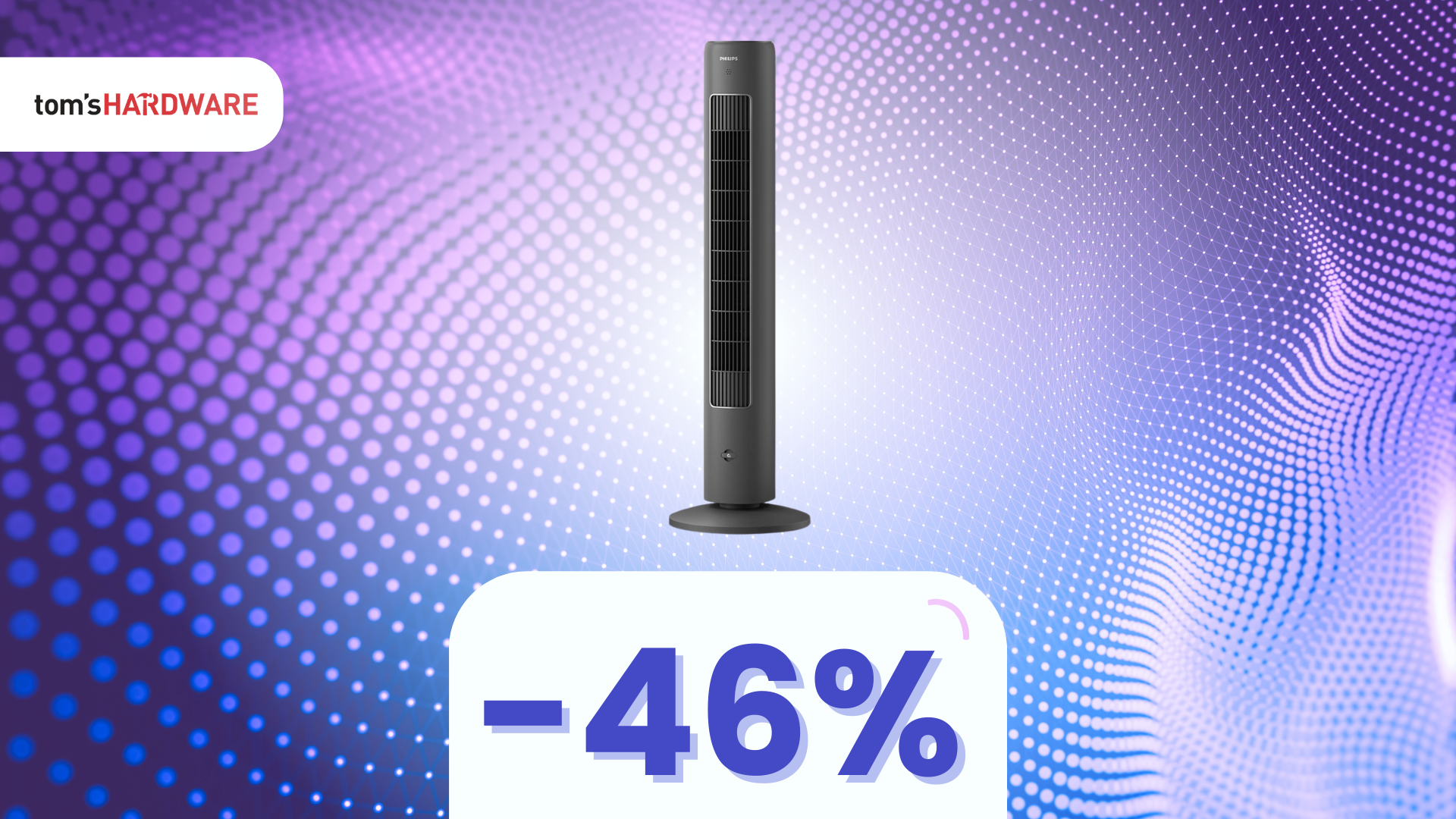 Addio caldo soffocante con questo ventilatore Philips, oggi a META' PREZZO!