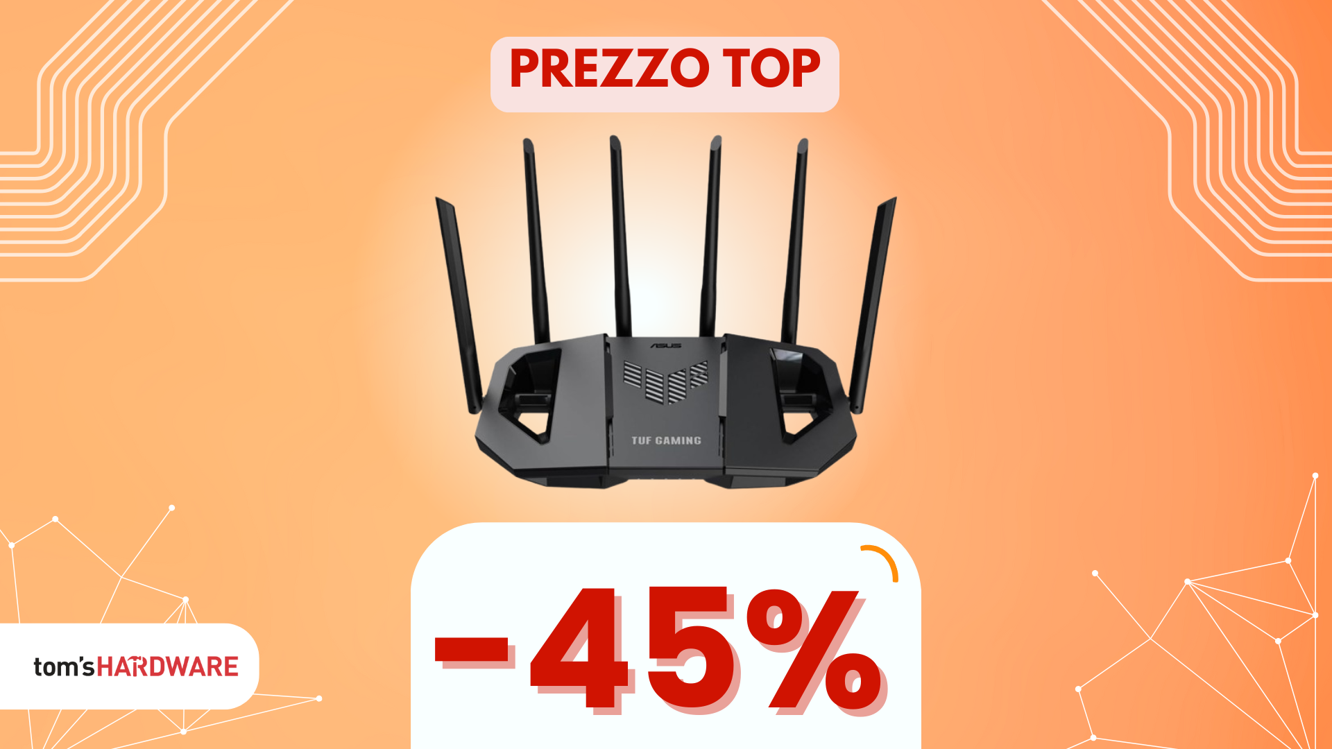 ASUS TUF Gaming BE6500: il router WiFi 7 che rivoluziona la tua rete a un PREZZO IMPERDIBILE!