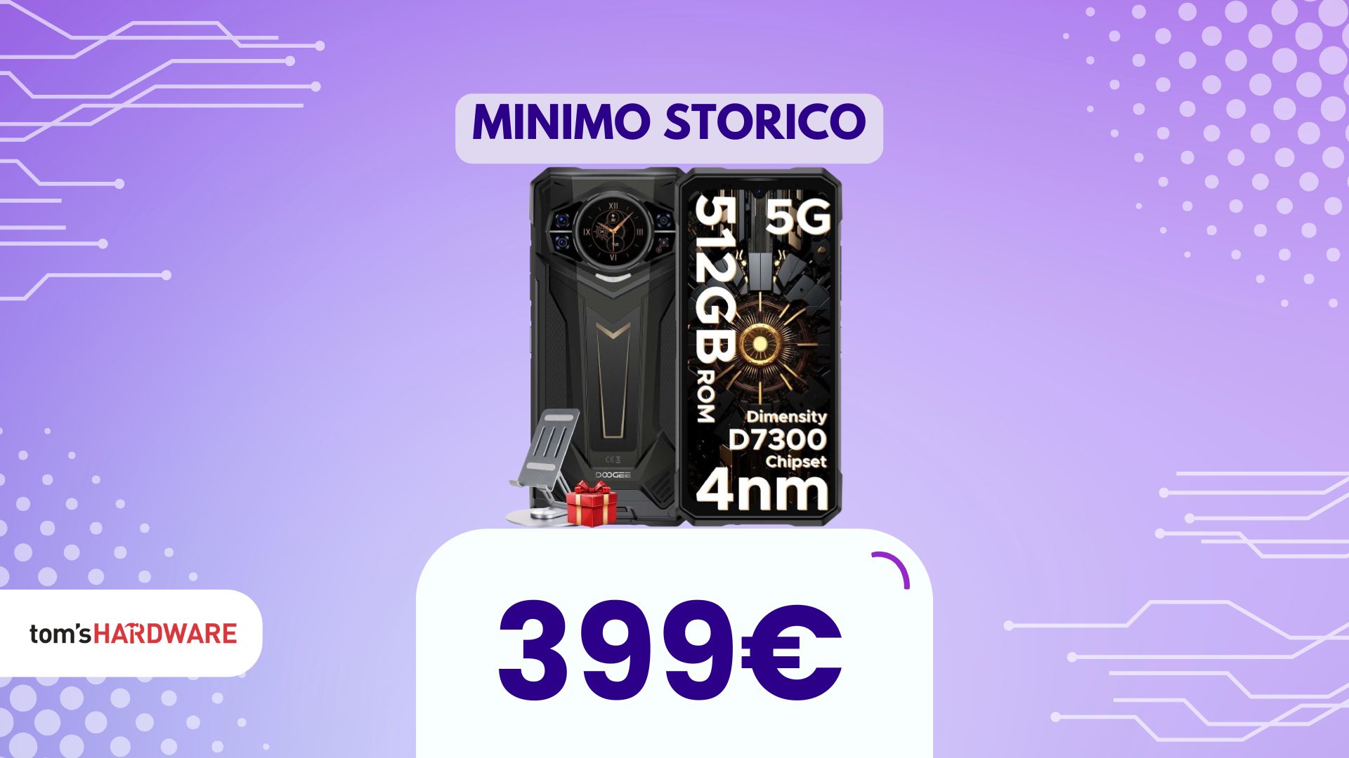 Lo smartphone che elimina cover e powerbank: oggi a un super prezzo