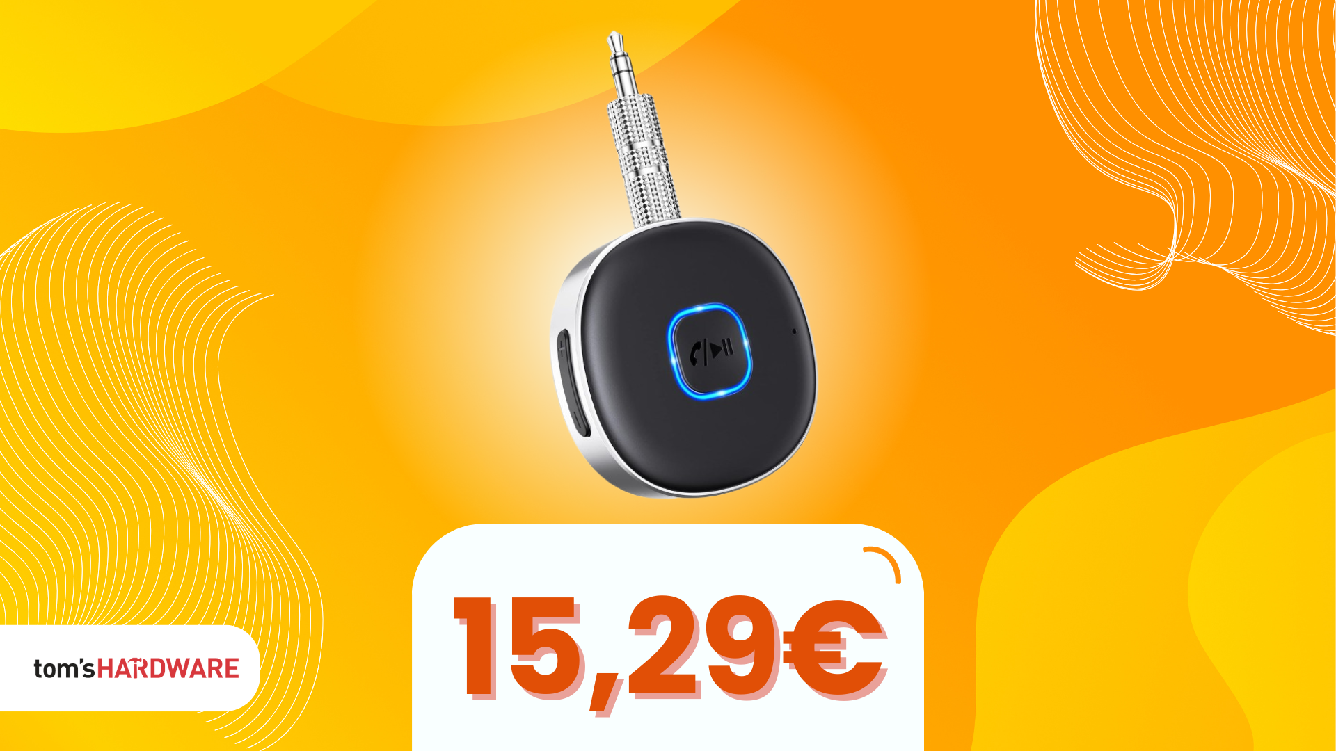 Trasforma il tuo vecchio stereo in un sistema wireless in pochi secondi con questo ricevitore Bluetooth in SCONTO!