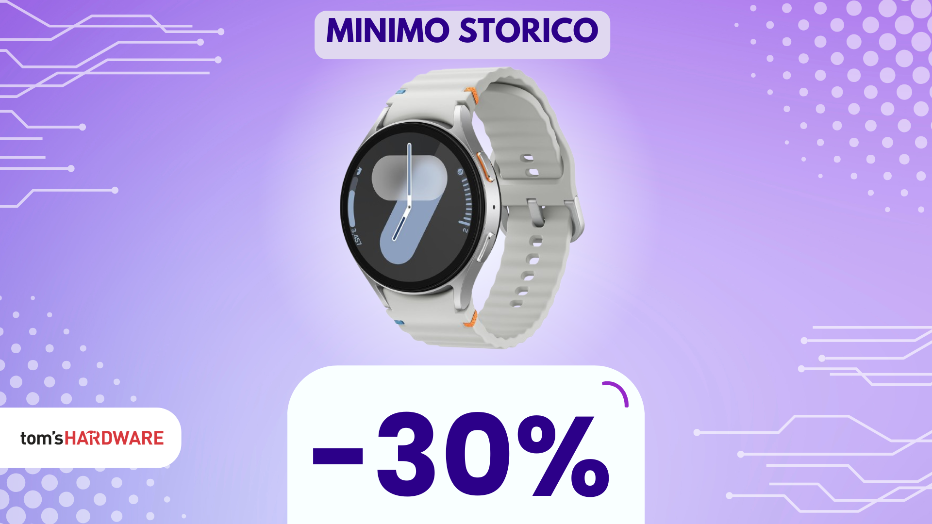 Samsung Galaxy Watch7: il compagno ideale per il tuo benessere, ora al MINIMO STORICO!