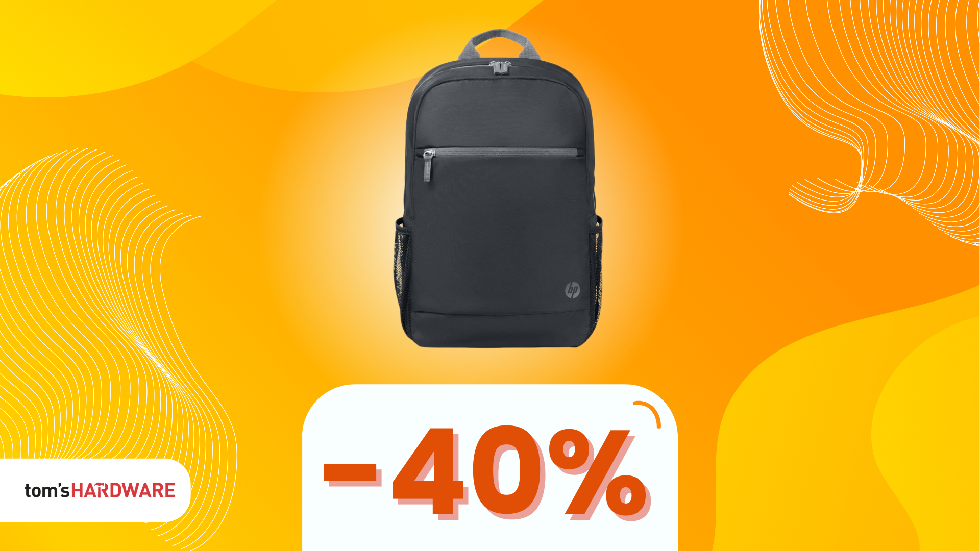 Trasporta il tuo notebook con stile e sicurezza con questo zaino HP, oggi in SUPER SCONTO!