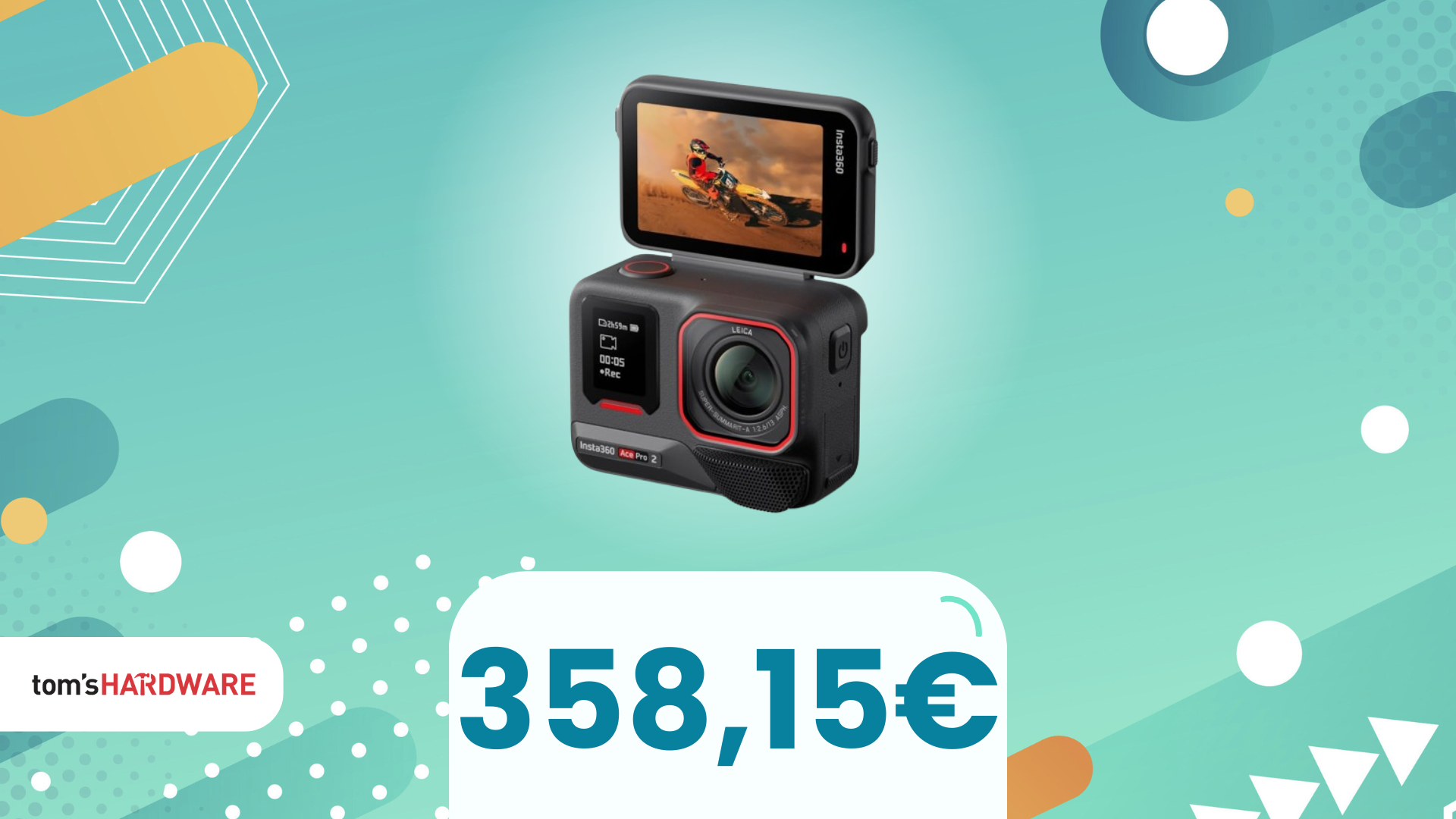 Insta360 Ace Pro 2: l'action cam definitiva per gli amanti dell'adrenalina, oggi in OFFERTA!