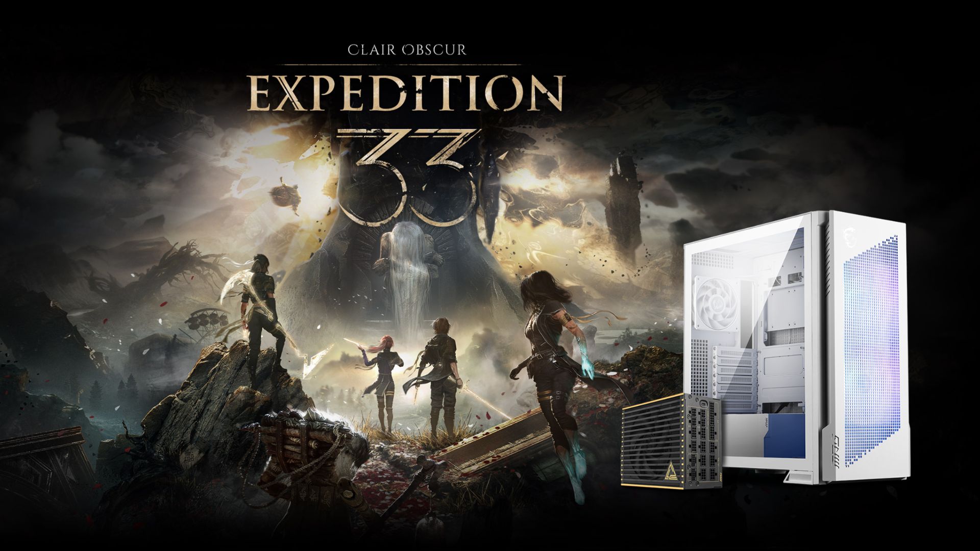 MSI ti regala Clair Obscur Expedition 33 con i suoi migliori case e alimentatori