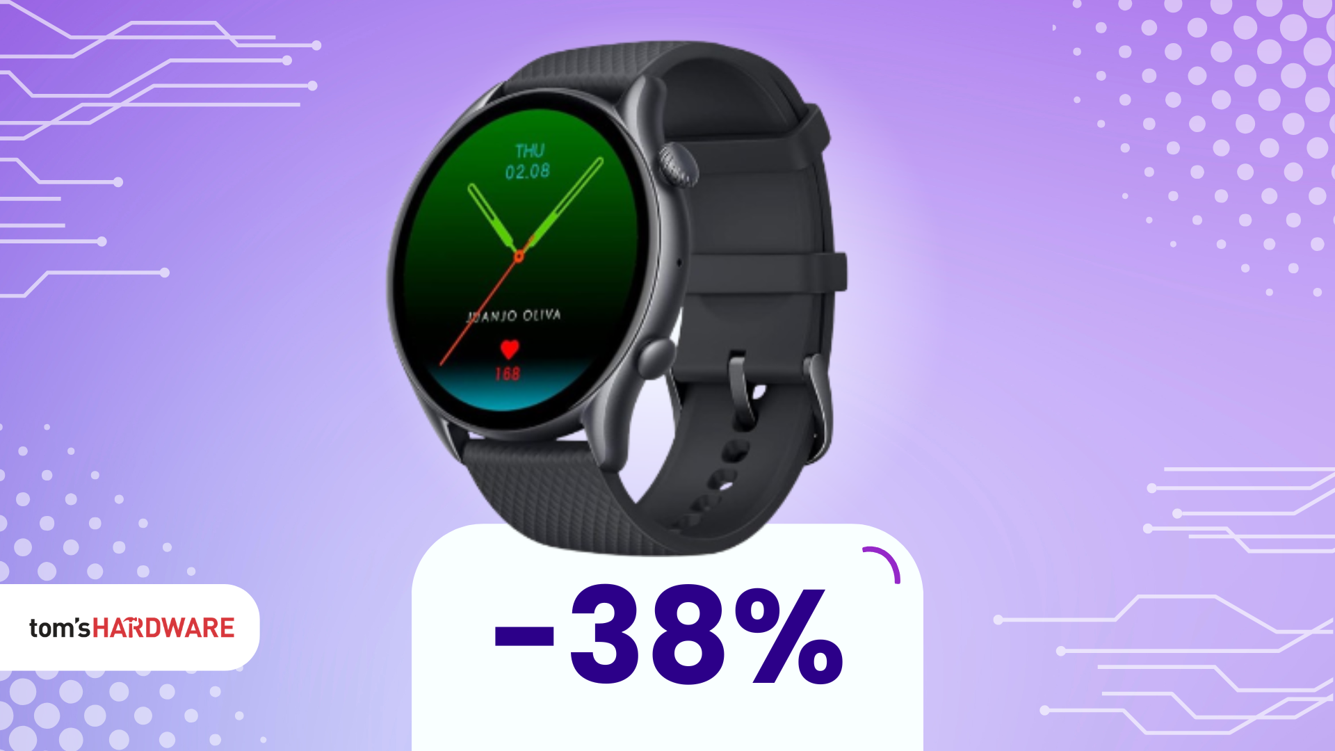 Monitora sonno, salute e sport: Amazfit GTR 3 Pro a soli 100€!