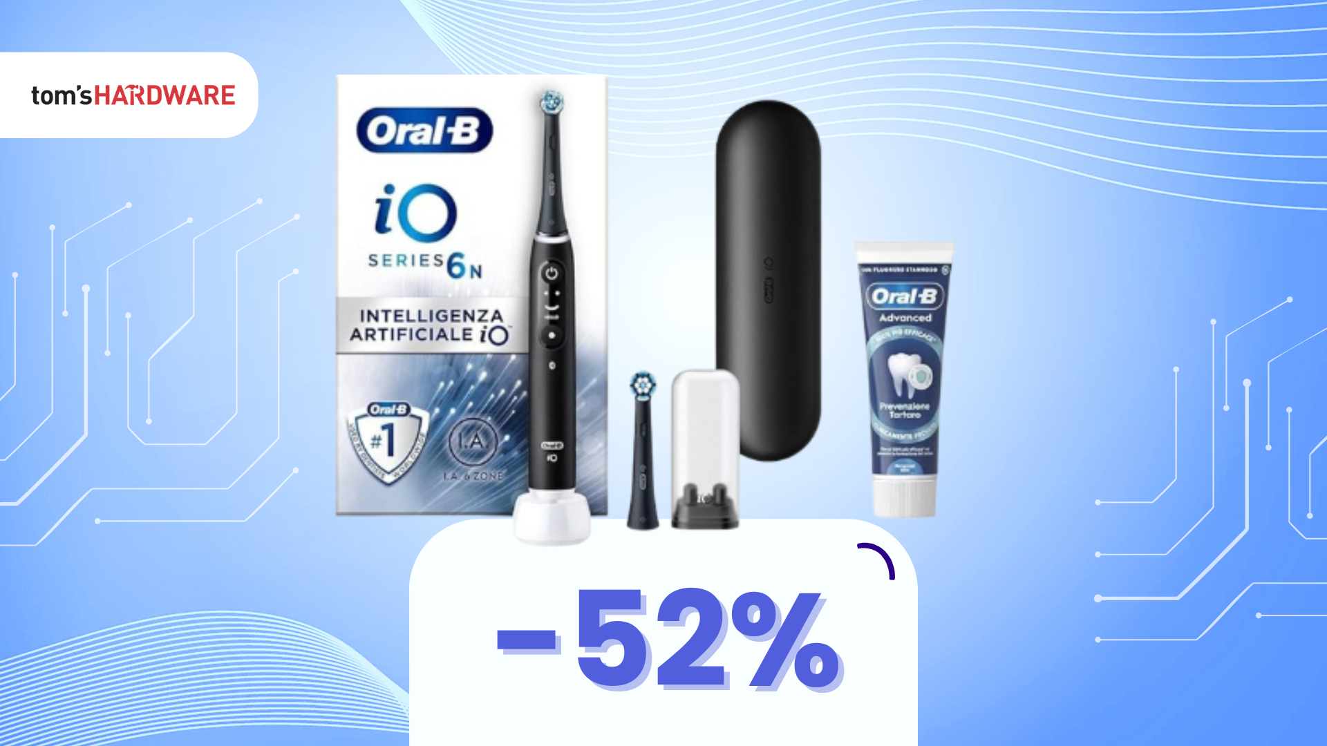 Sorridi alla tecnologia: spazzolino elettrico Oral-B a METÀ PREZZO!