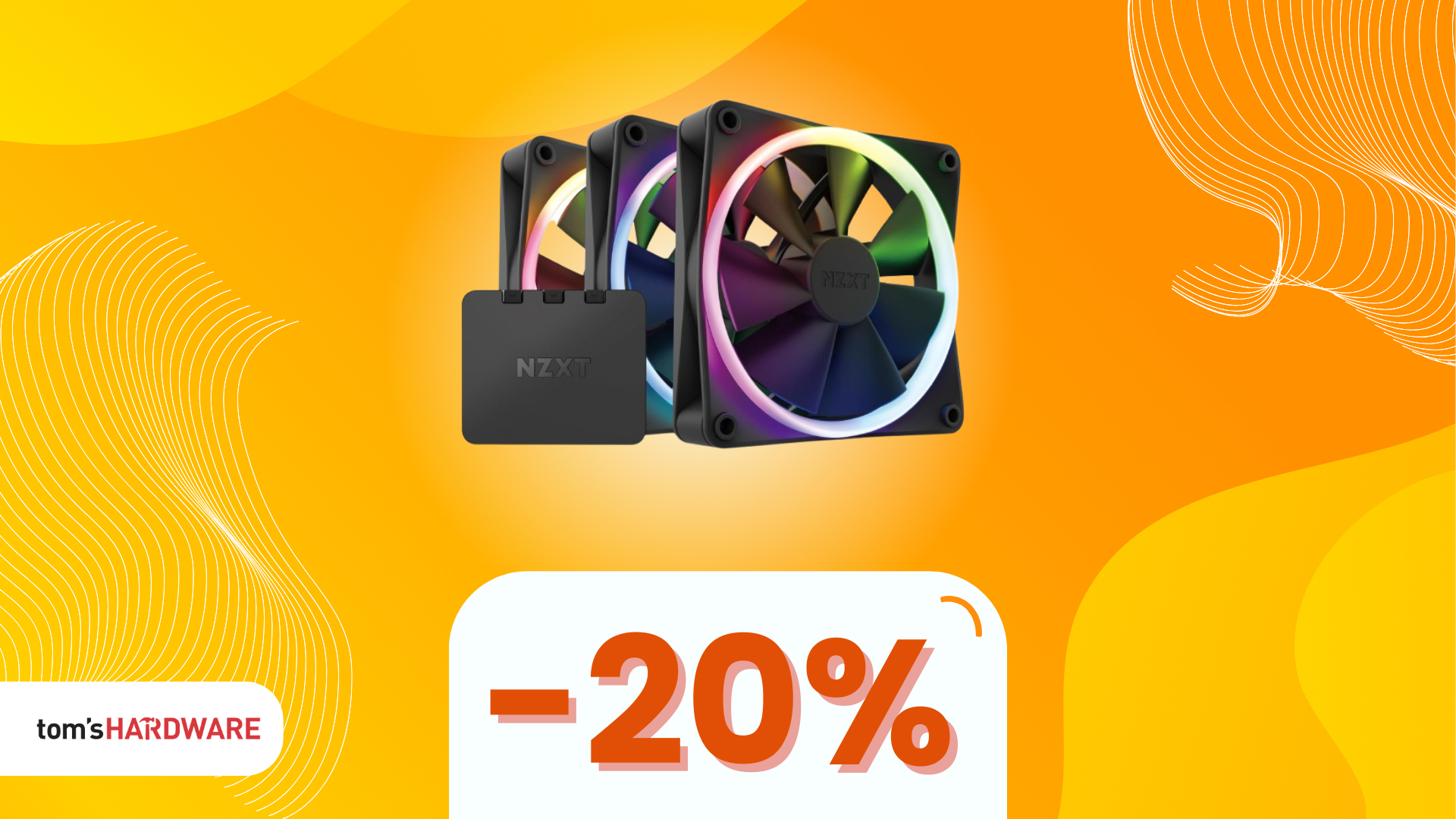 Personalizza il tuo case con le ventole NZXT F120 RGB, ora con uno SCONTO del 20%!