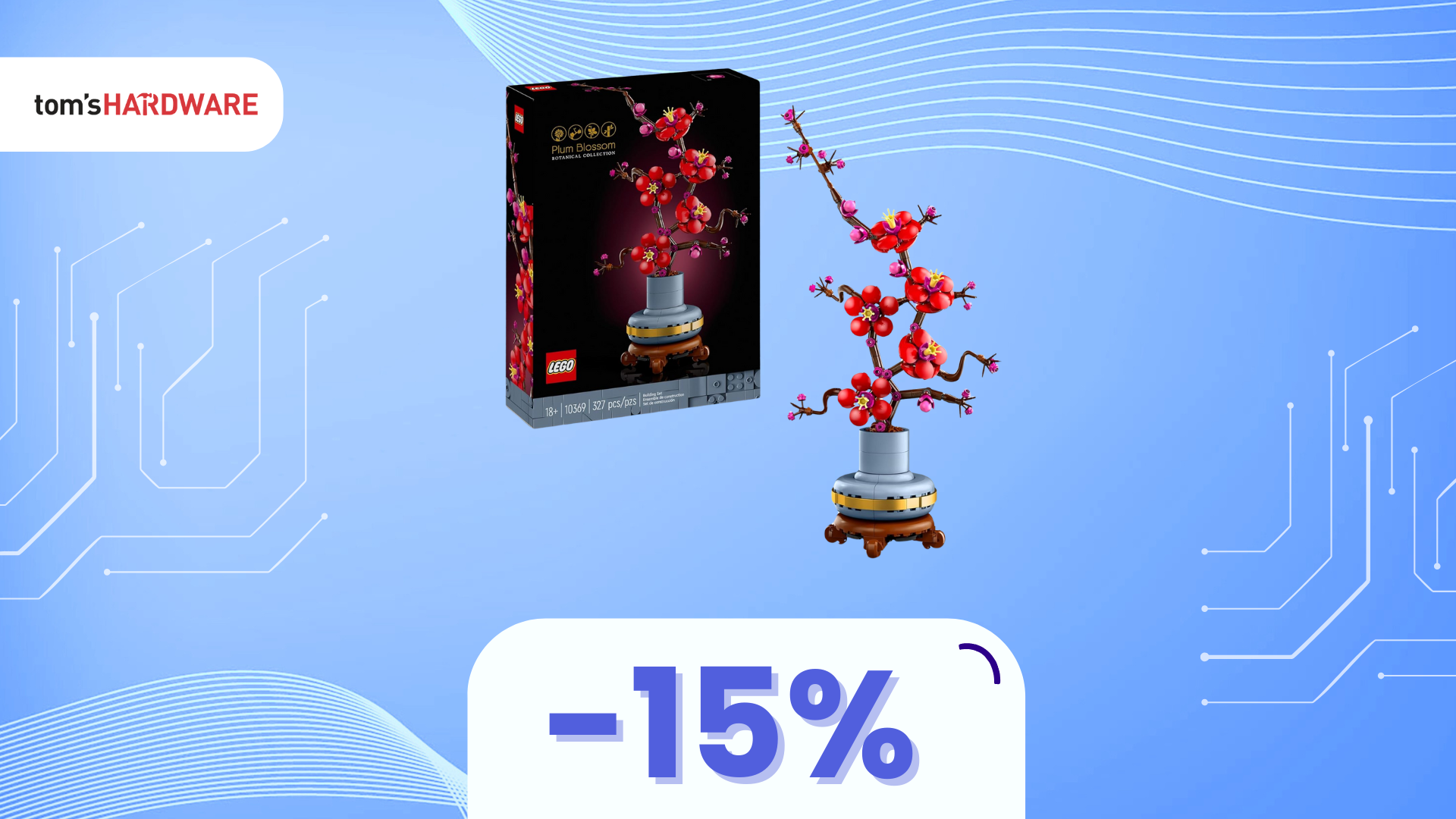 Set LEGO perfetto per la tua mamma (senza stressarla con un'altra pianta) a soli 25€!