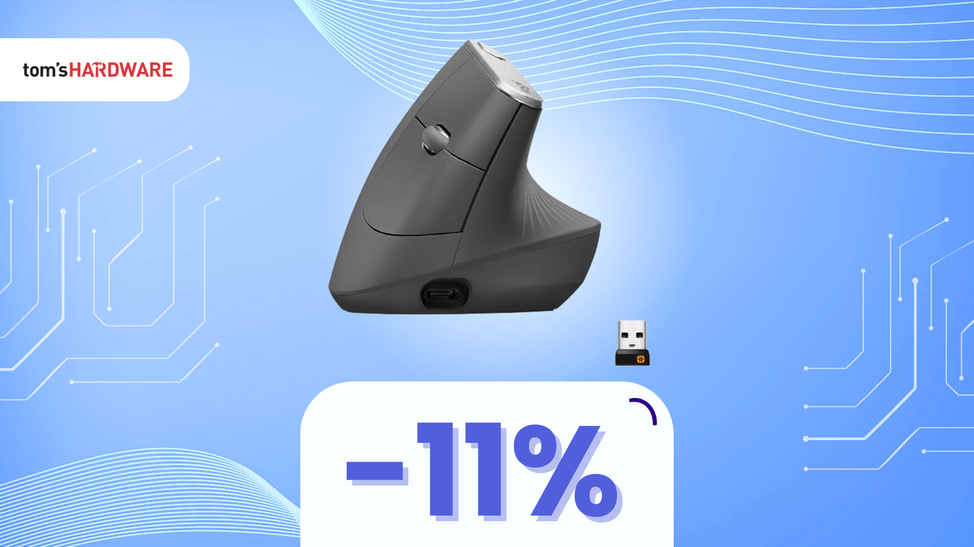 Logitech MX Vertical: il mouse che si prende cura del tuo benessere, oggi in OFFERTA!