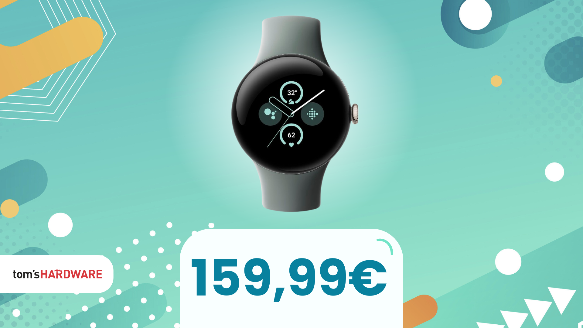 Google Pixel Watch 2 a MENO DI META' PREZZO! DOPPIO SCONTO!