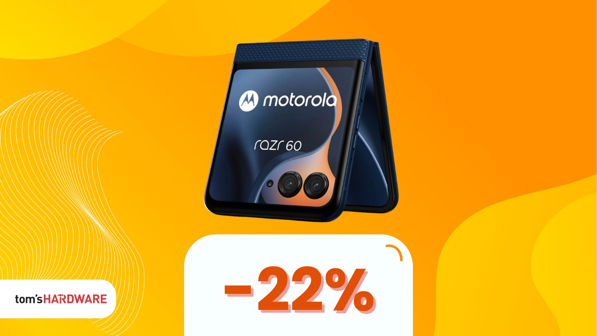 Tutto sotto controllo, anche da chiuso. Il pieghevole Motorola oggi sotto i 700€