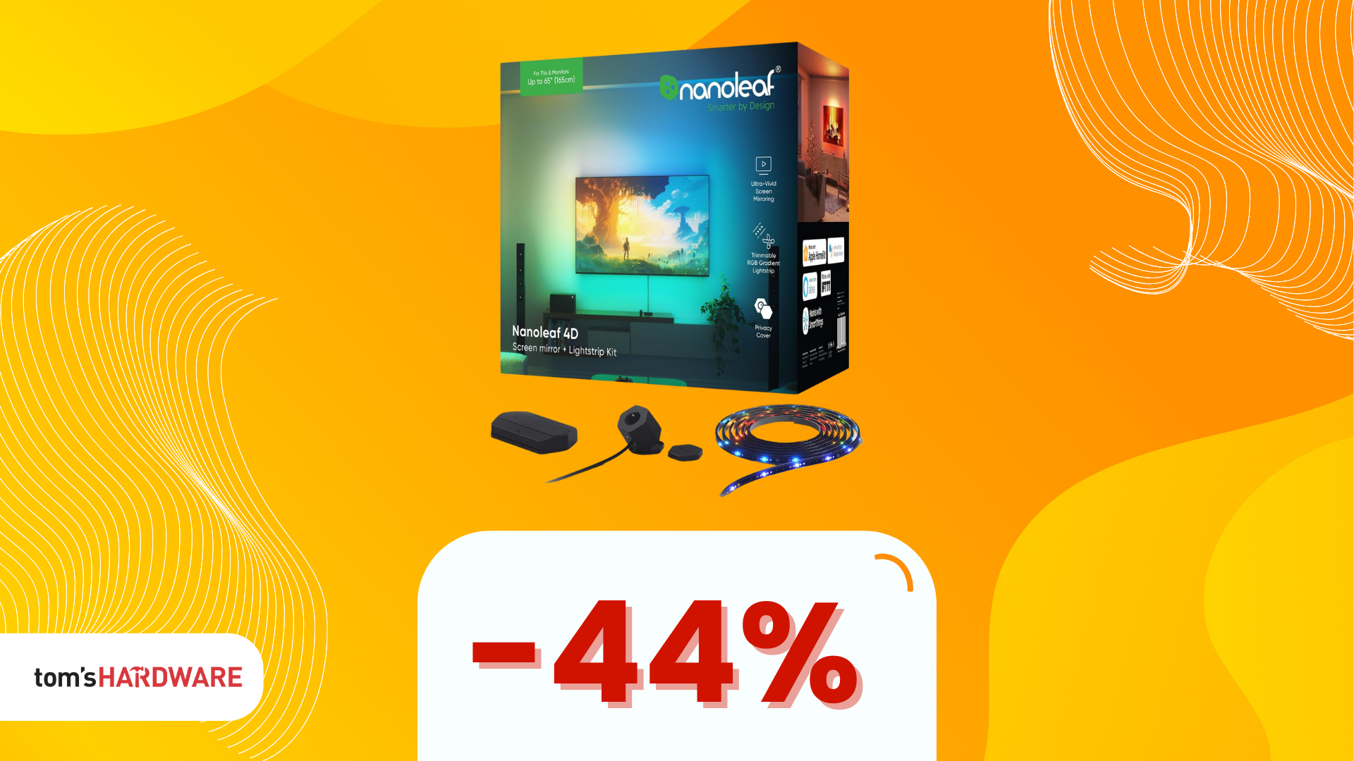 Meglio di Govee? L’illuminazione TV che segue i tuoi gusti (-44%)