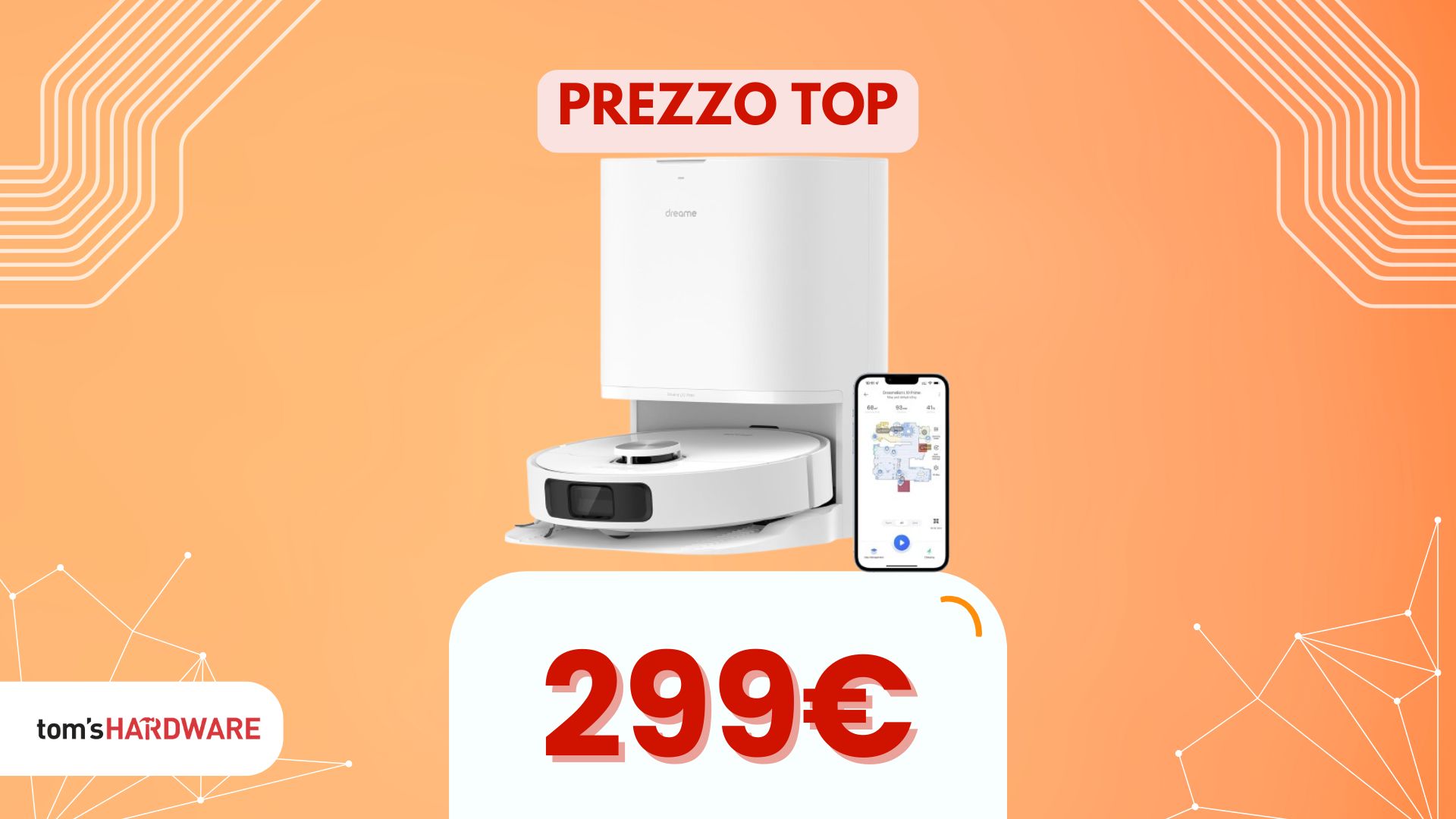 Prezzo shock per questo robot Dreame! Mai così basso, ora sotto i 300€