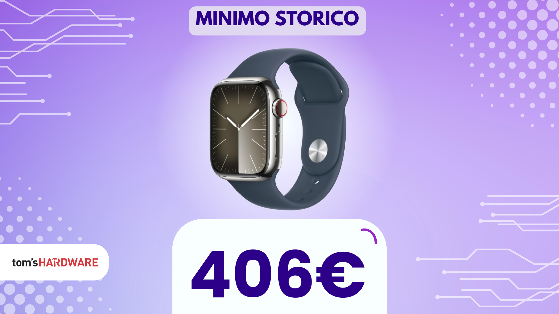 Apple Watch Series 9 al PREZZO PIU' BASSO DI SEMPRE!