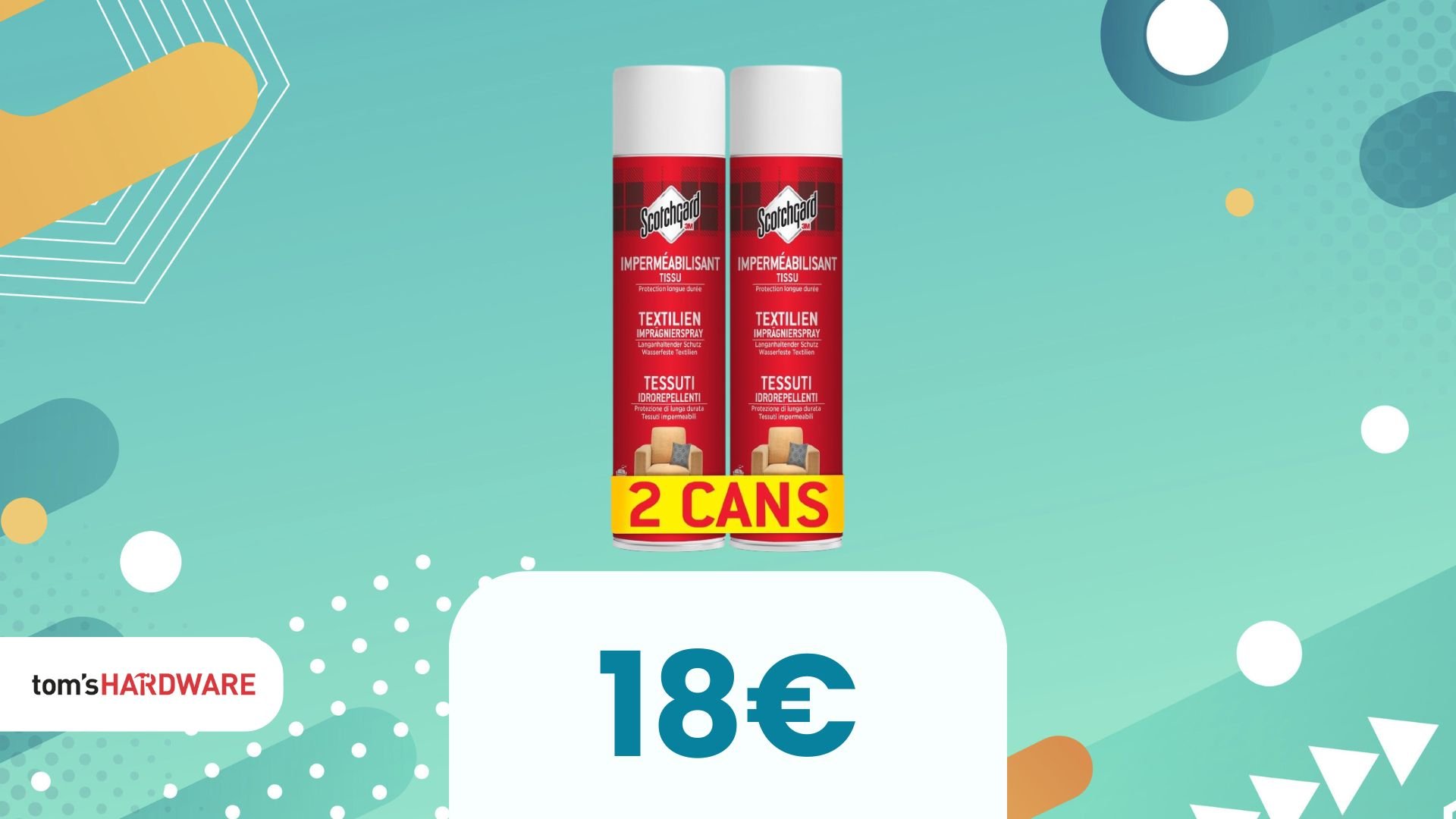 Sedie e poltrone in giardino? Proteggi i tessuti con questo spray