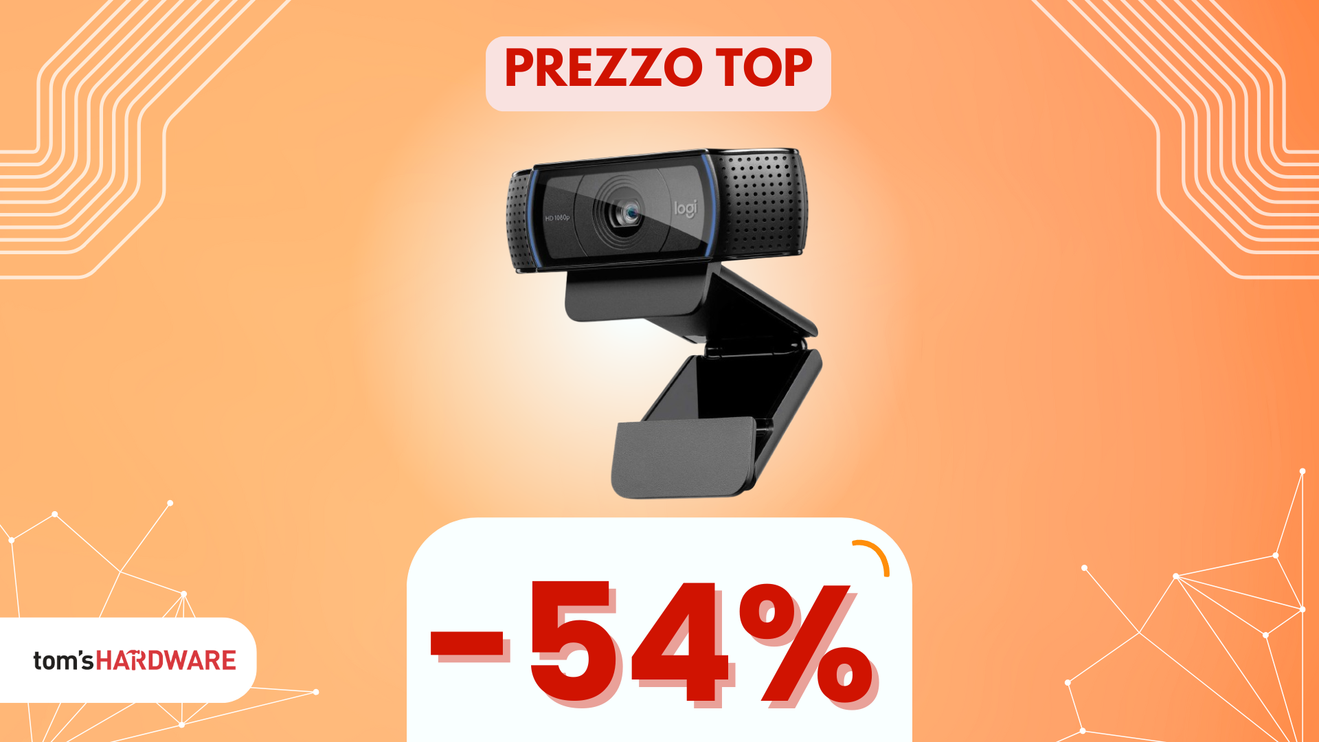 Logitech C920 HD Pro: la webcam professionale ora a META' PREZZO!