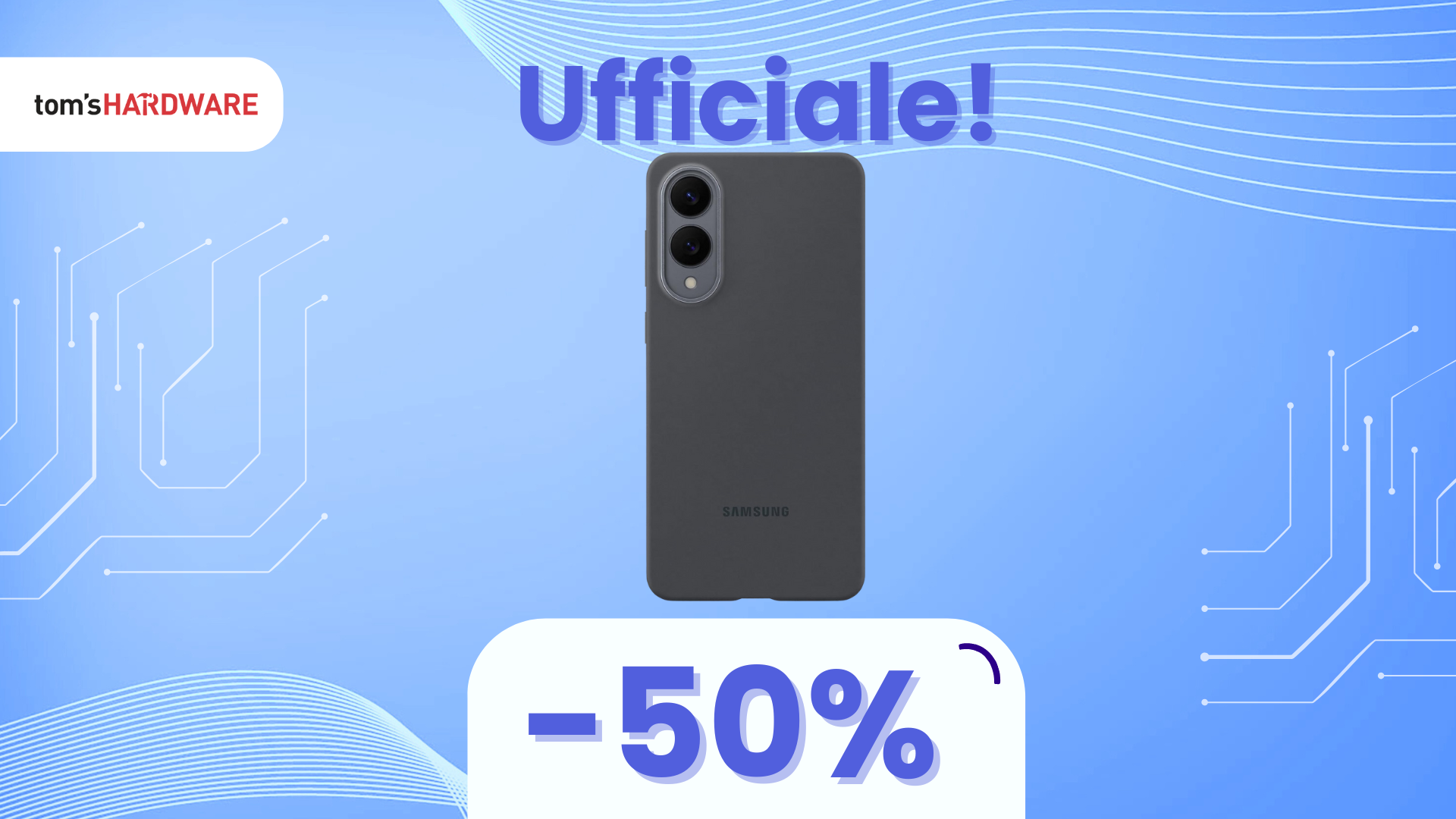 Cover in silicone SAMSUNG per Galaxy S25 Edge: 3 versioni in sconto del 50%!