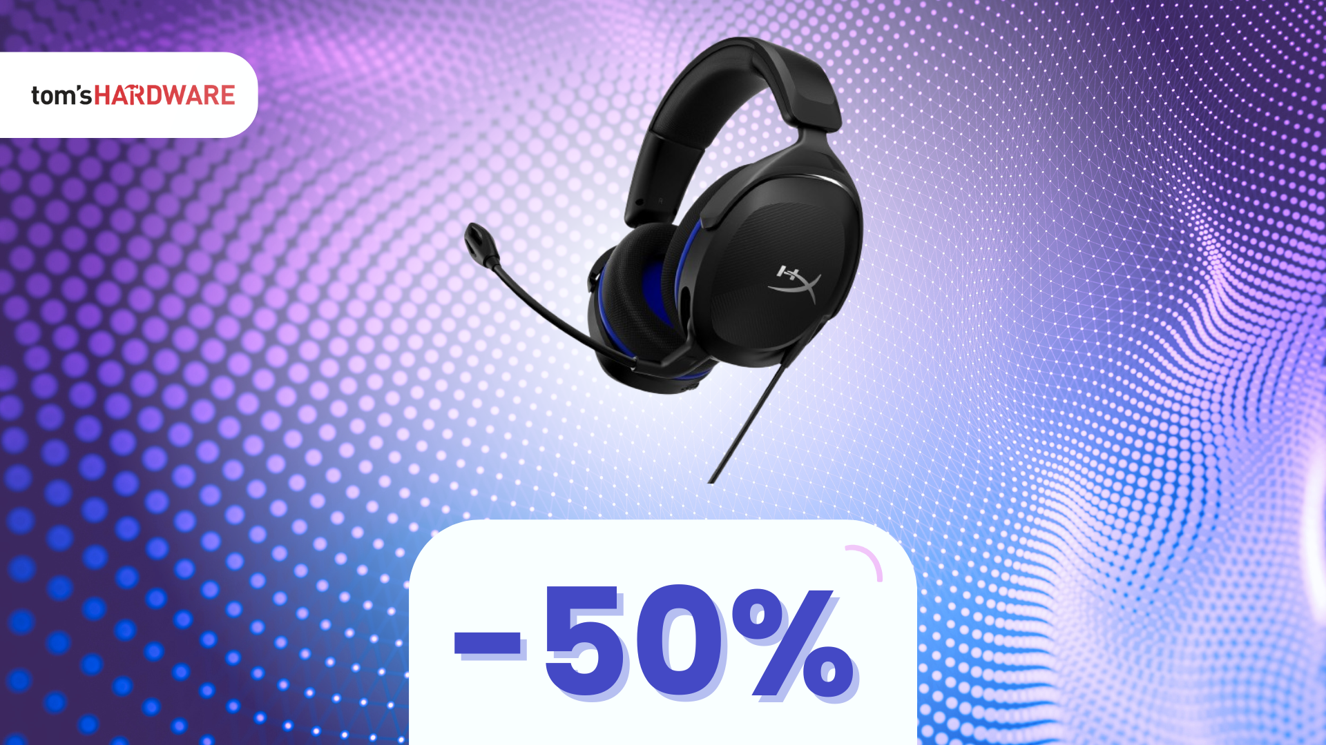 HyperX Cloud Stinger II Core Cuffie Da Gaming Cablate – Audio Immersivo, Memory Foam, Microfono Swivel-to-Mute, Compatibili Con PS5 E PS4