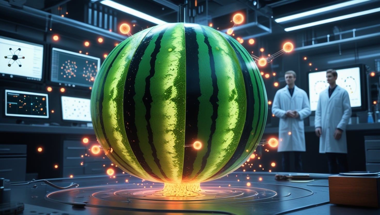 Scoperta da record, trovato un nucleo a forma di cocomero - Tom's Hardware