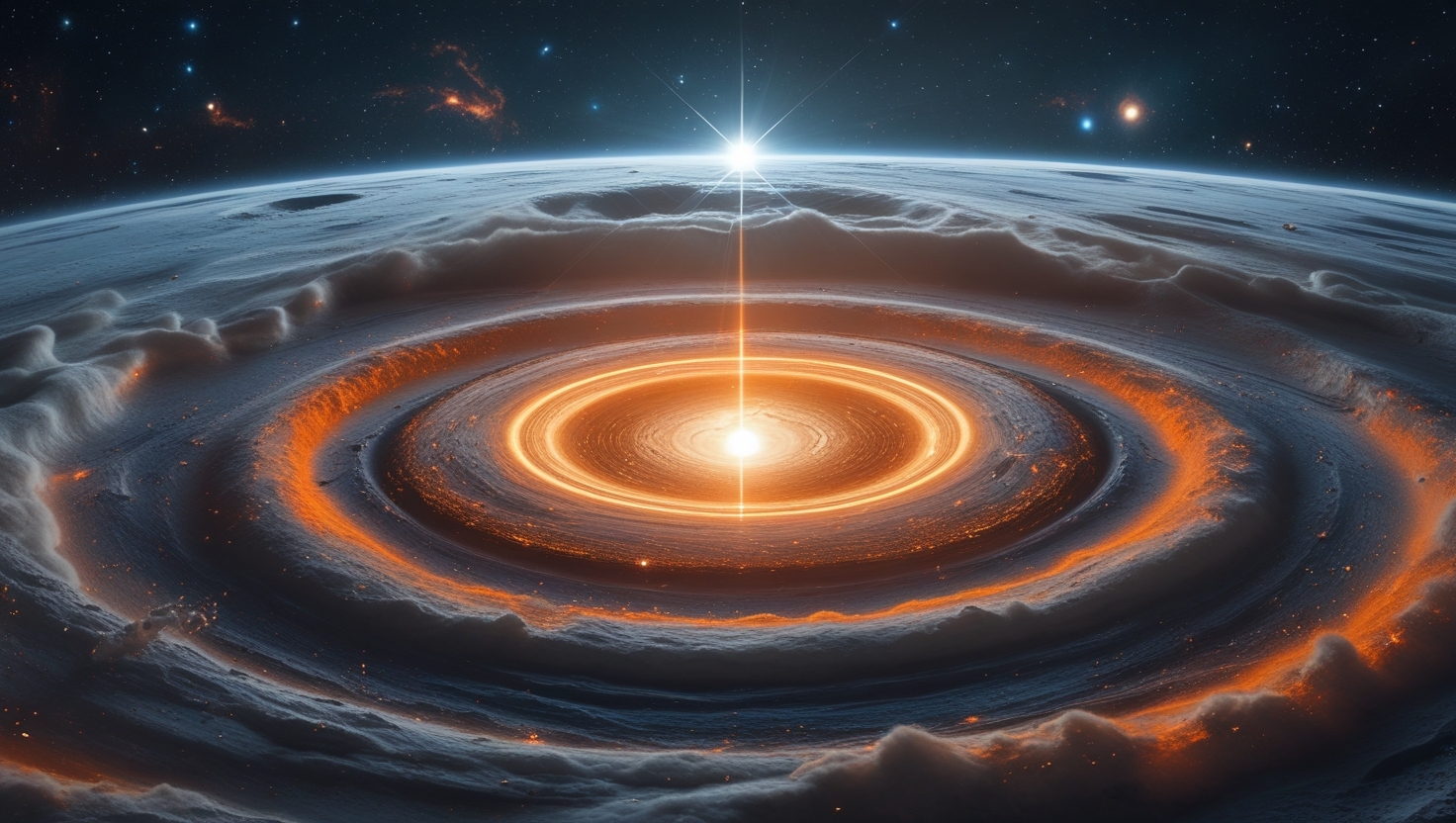 First photographed birth of a planet in 2025