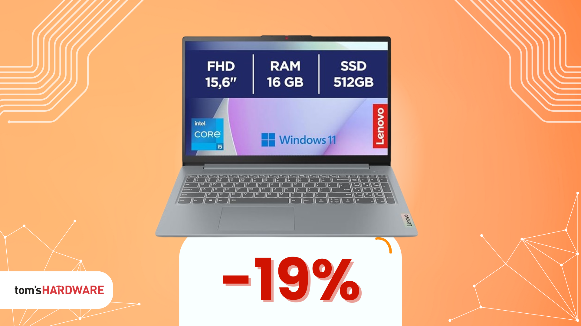 Portatile Lenovo IdeaPad 1 15IJL7 15.6 Intel Celeron N4500 8GB 256GB SSD Windows 11 Home Grigio