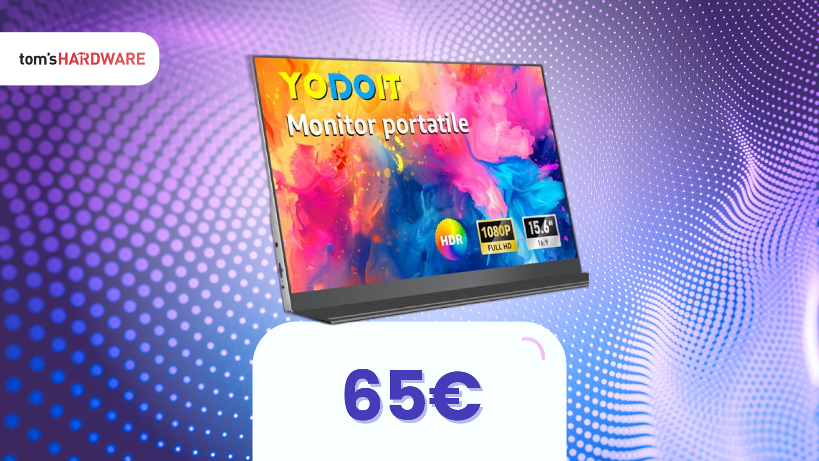 Monitor portatile versatile per lavoro e intrattenimento