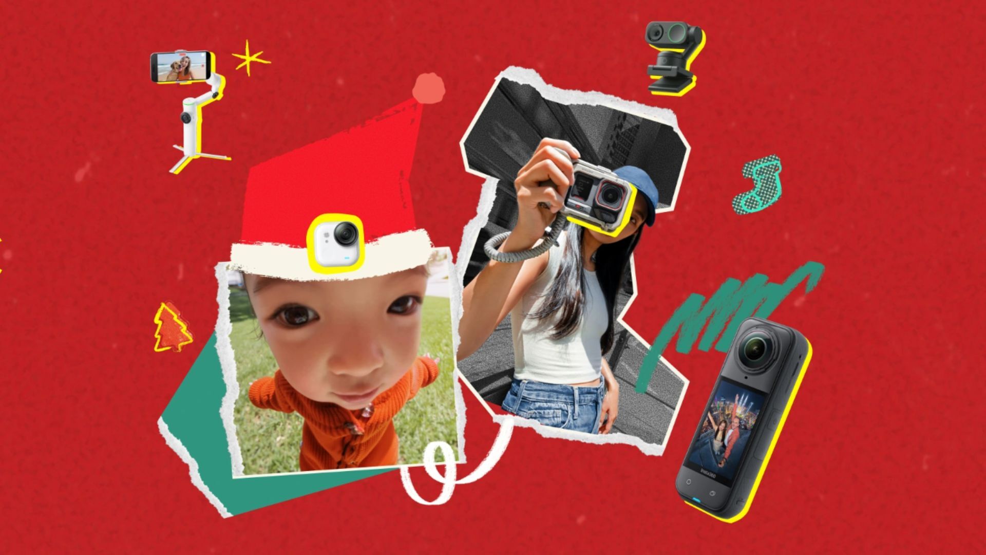 Natale con Insta360: sconti, omaggi e molto più