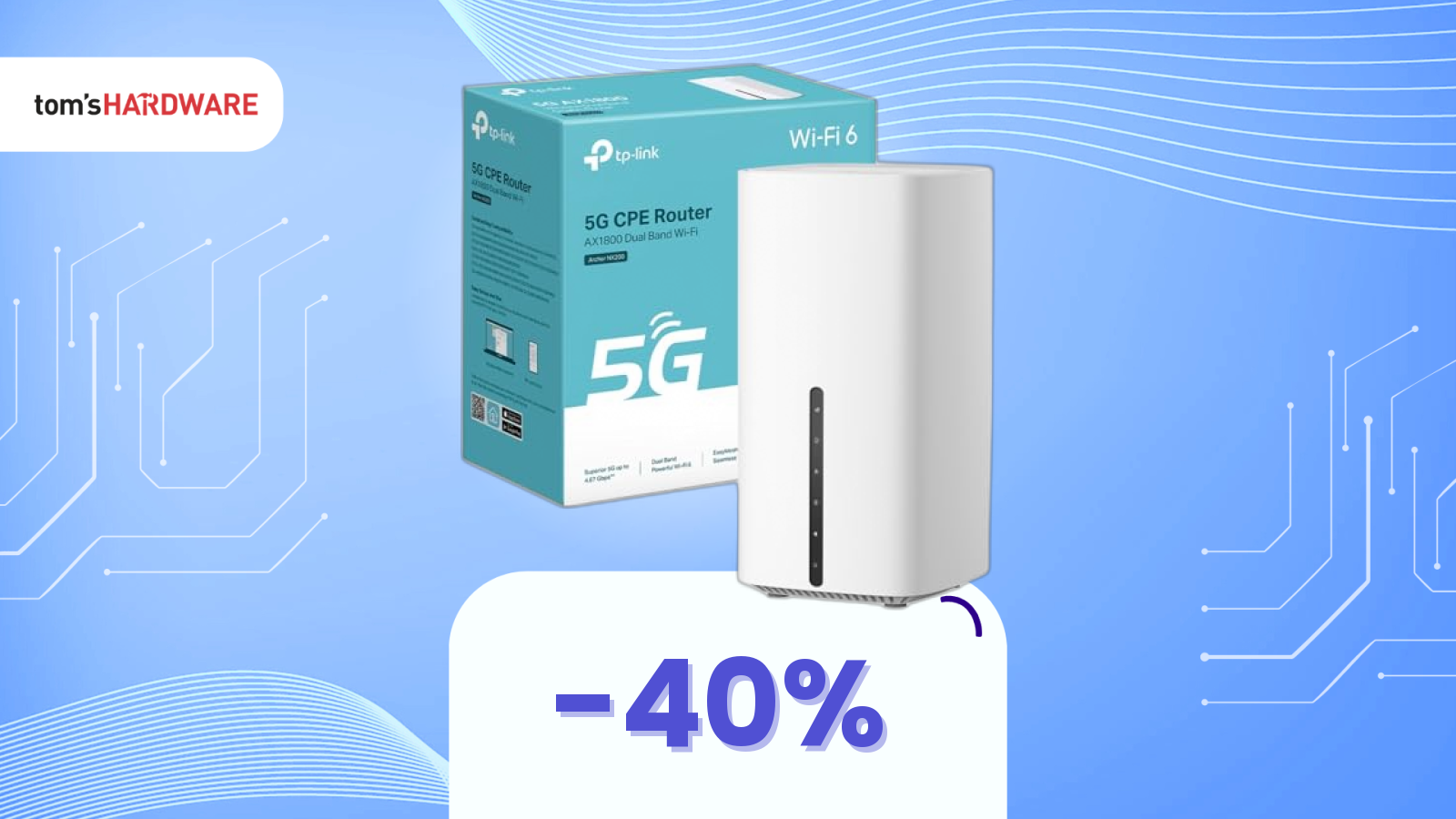Uia Router 5G in Wi-Fi a casa: un router di qualità scende sotto i 200€ - Tom's ...