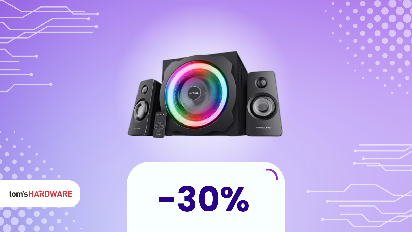 Trust Yuri Set Di Altoparlanti 2.1 Con Subwoofer, Casse Per PC, Potenza