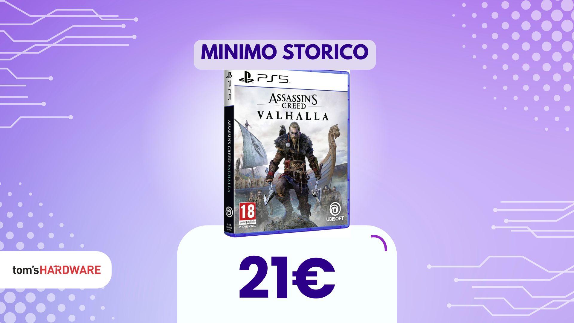 Jeu Assassin's Creed Valhalla Pour PS5 - Édition 2020 PEGI 18 - Comme Neuf