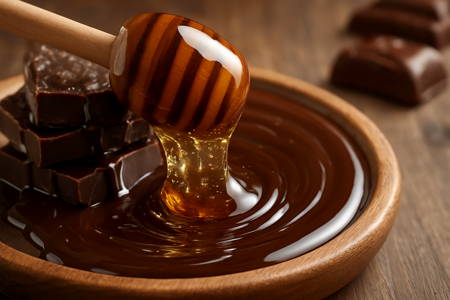 Miele e cioccolato insieme: nasce un superfood