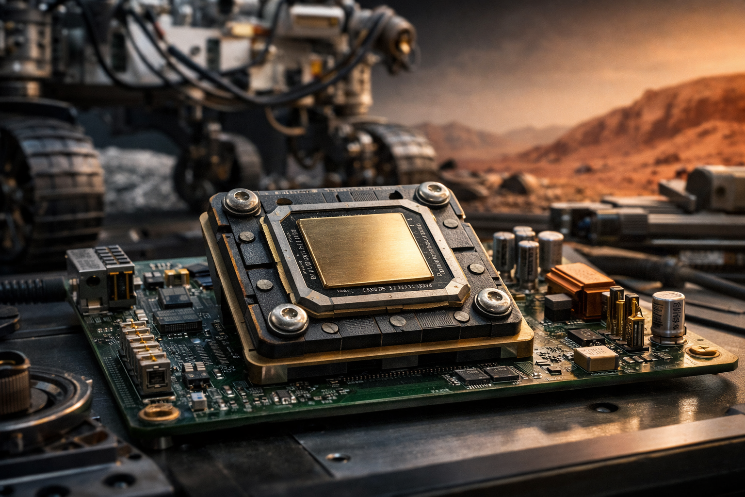 Nasa Intel La NASA prepara chip spaziali cento volte più potenti per Marte - Tom's ...