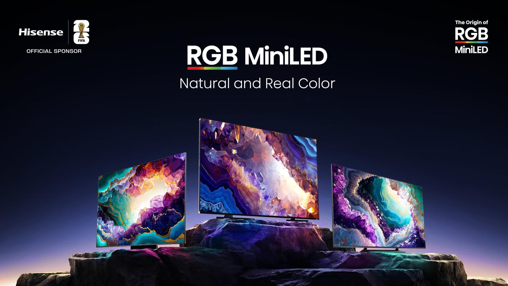 L'RGB MiniLED di Hisense: più colore e comfort, meno consumi