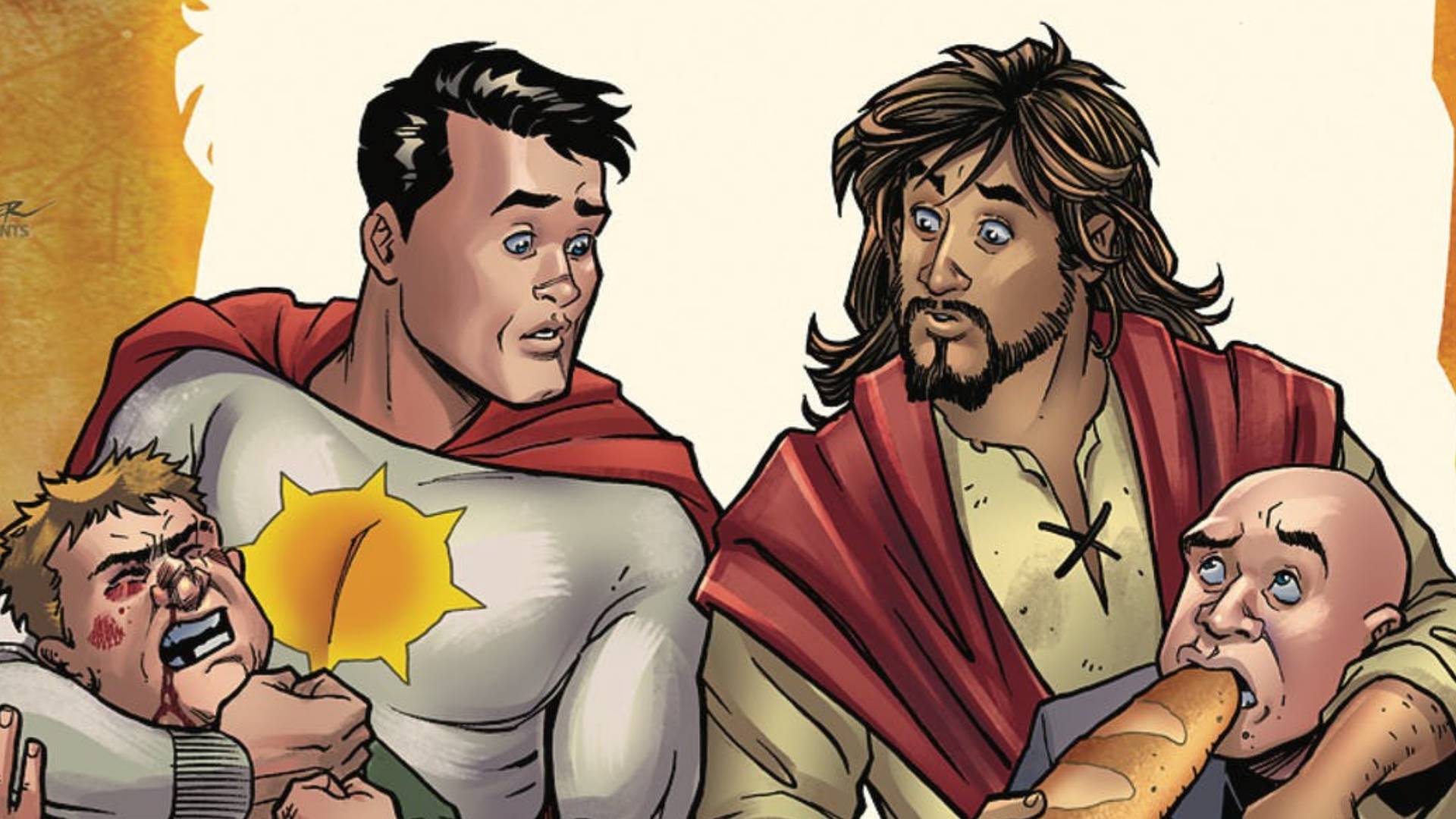 Комикс джизус. Семья грехи комикс. Рай иисус комикс. Иисус не ненавидит однополые браки комикс читать. Иисус христос супергерой.