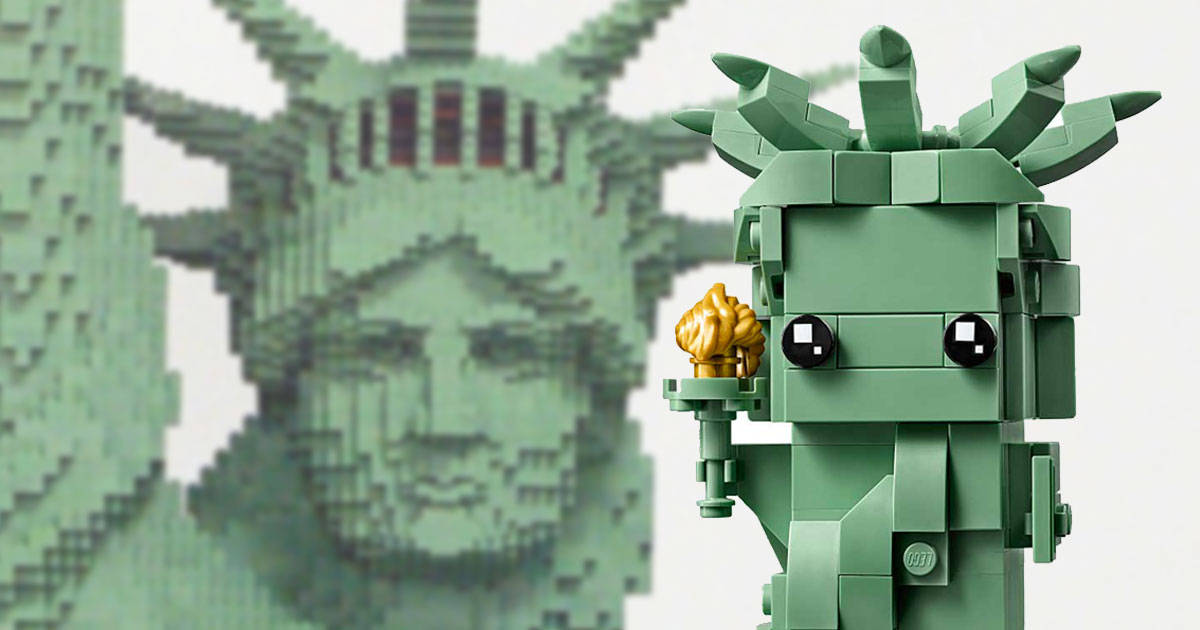 LEGO® BrickHeadz 40367 Statua della Libertà