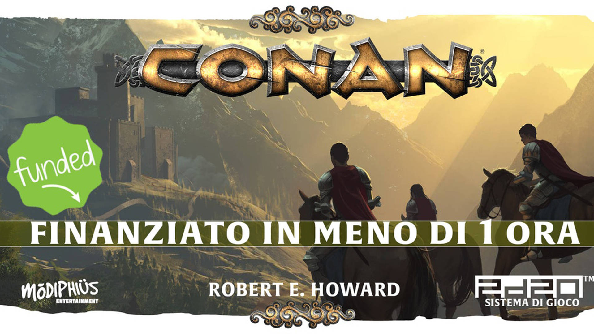 Conan, il gioco di ruolo è partito il Kickstarter dell’edizione