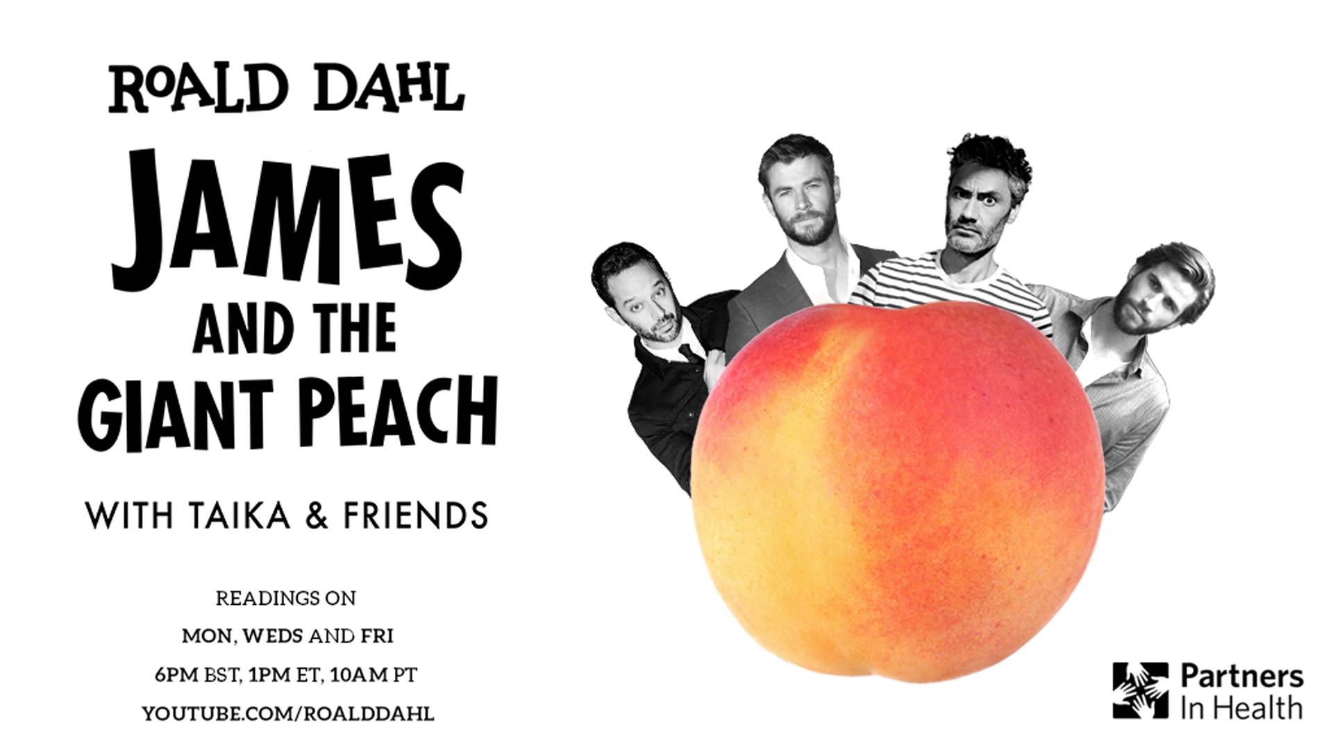 James and the Giant Peach, with Taika and Friends il