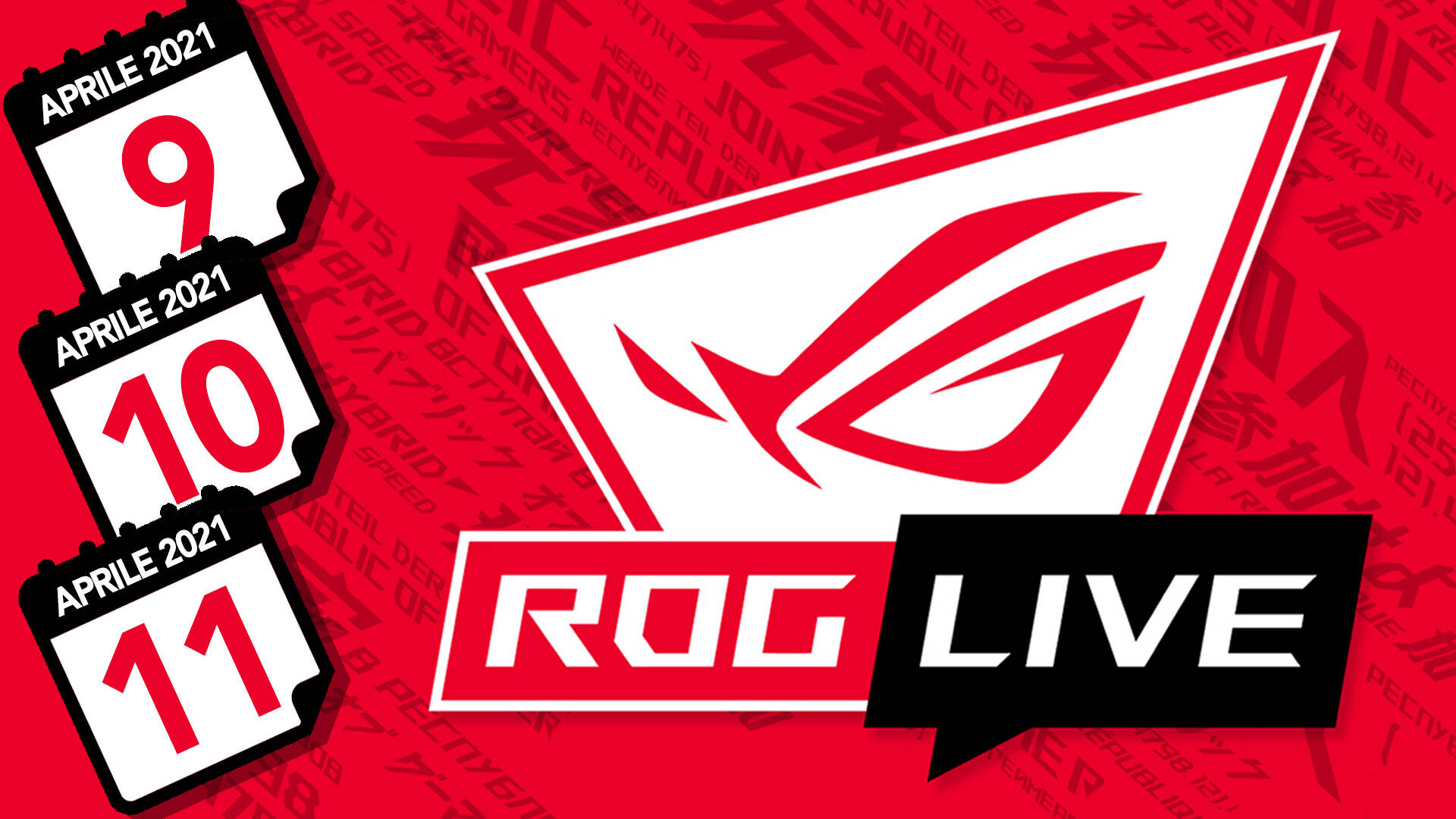 ROG Live, segui con noi l'evento live su YouTube! - Tom's Hardware